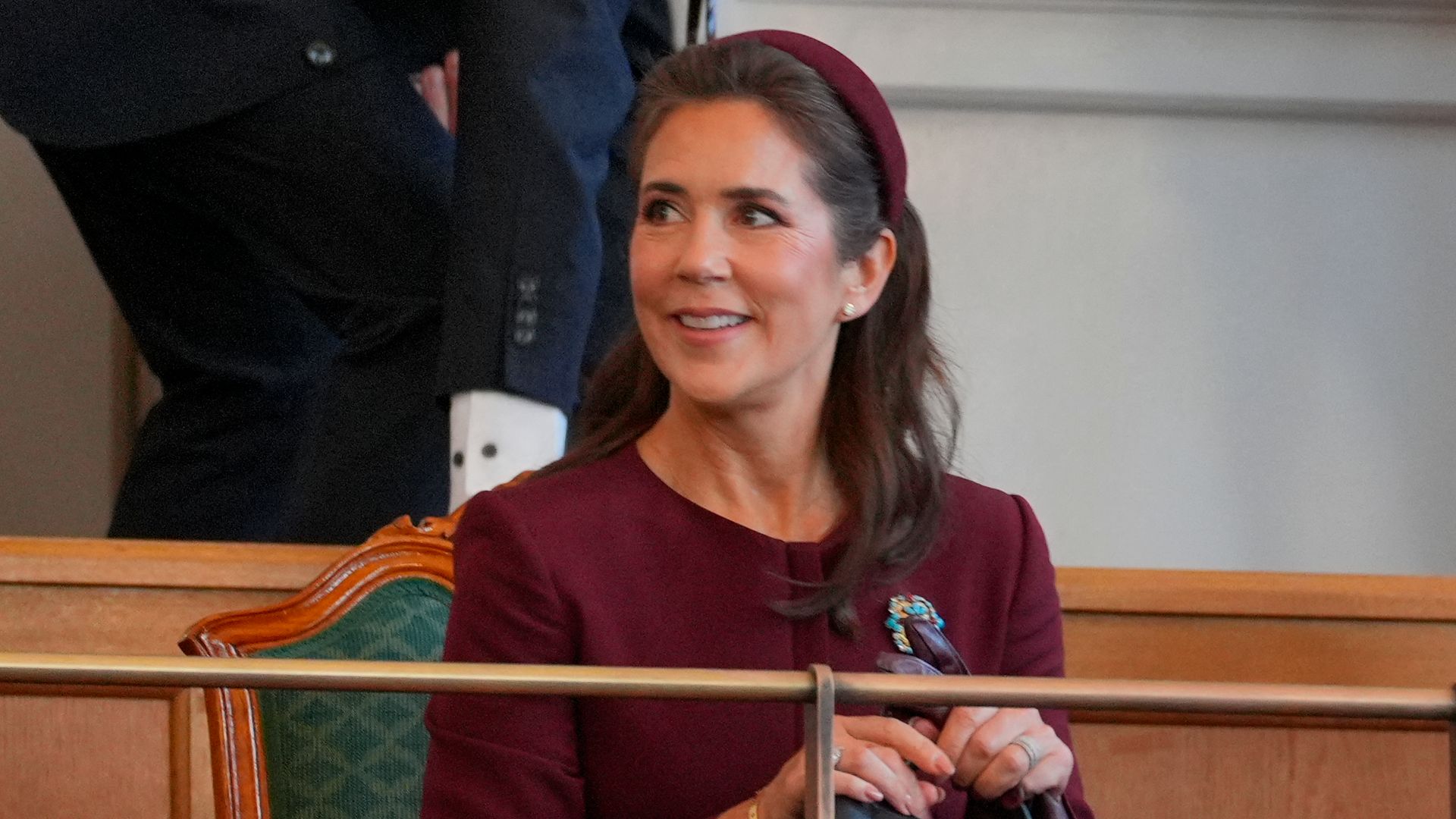 Mary de Dinamarca en la apertura del Parlamento danés, 2026.