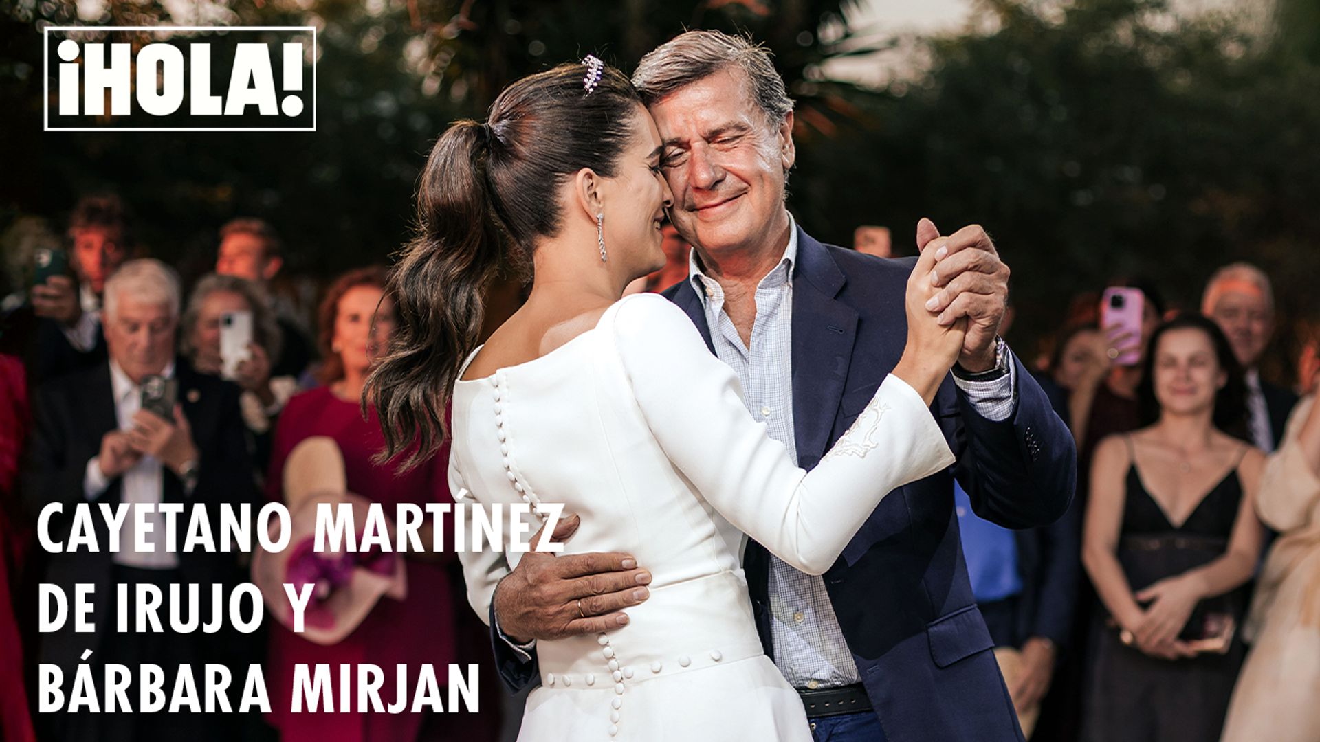 Entramos en la fiesta de la boda de Cayetano y Bárbara: de la bachata que desató la locura a la sorpresa de la novia