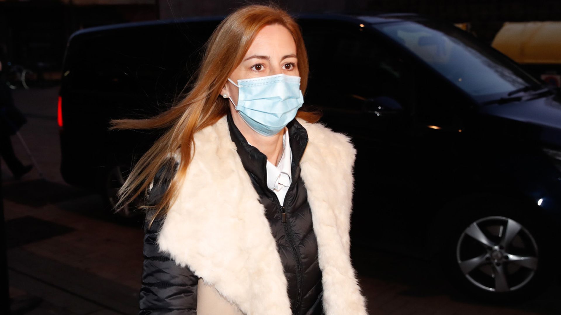 Ainhoa Armentia hace una petición a su llegada al trabajo