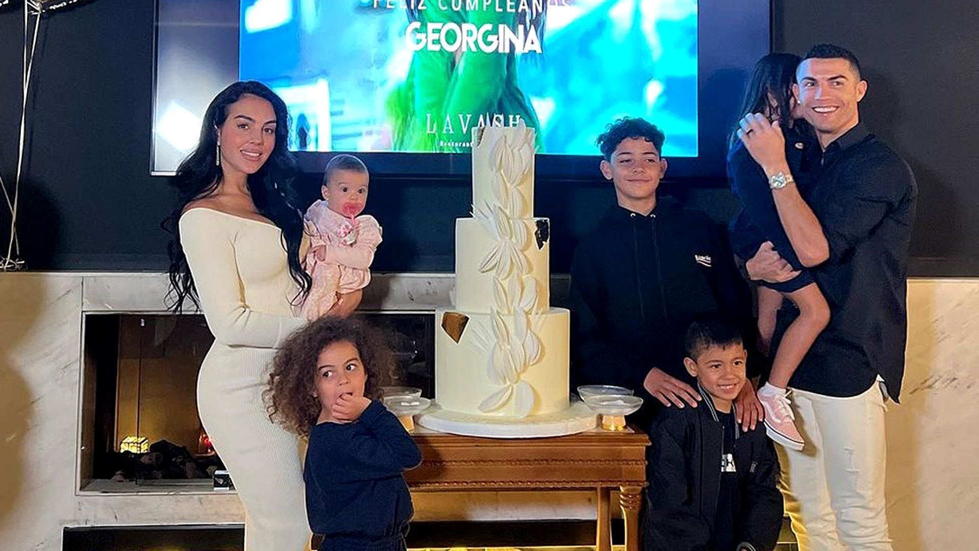 ¡Se muere de amor! Georgina Rodríguez comparte la fotografía más tierna de Bella Esmeralda y Cristiano Ronaldo