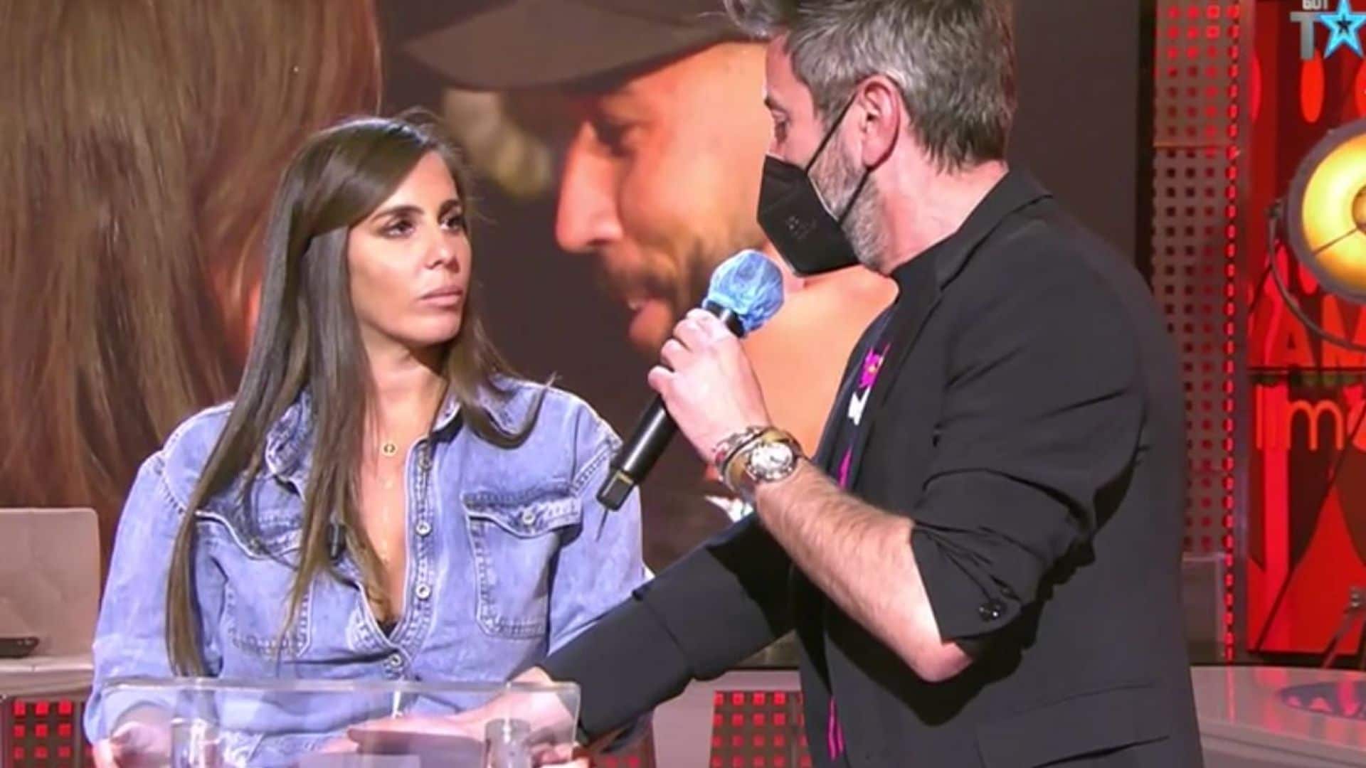 El novio de Anabel Pantoja se entera en directo que la colaboradora quiere dejar la televisión