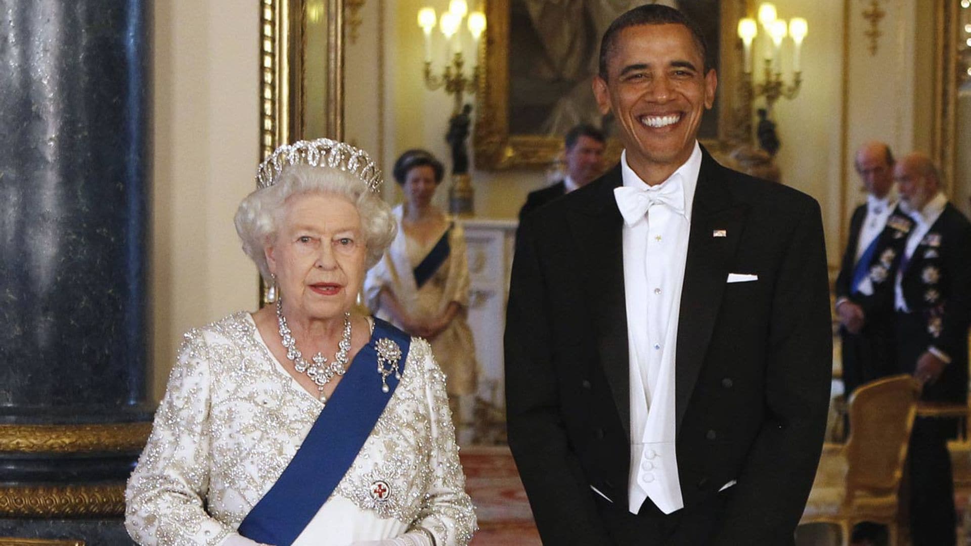La excusa que Isabel II le dio a Barack Obama para retirarse de una cena de gala