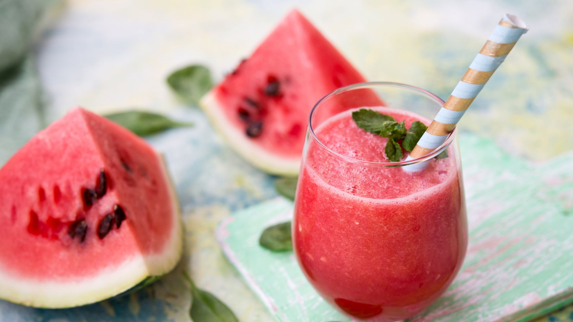 Smoothie de sandía.