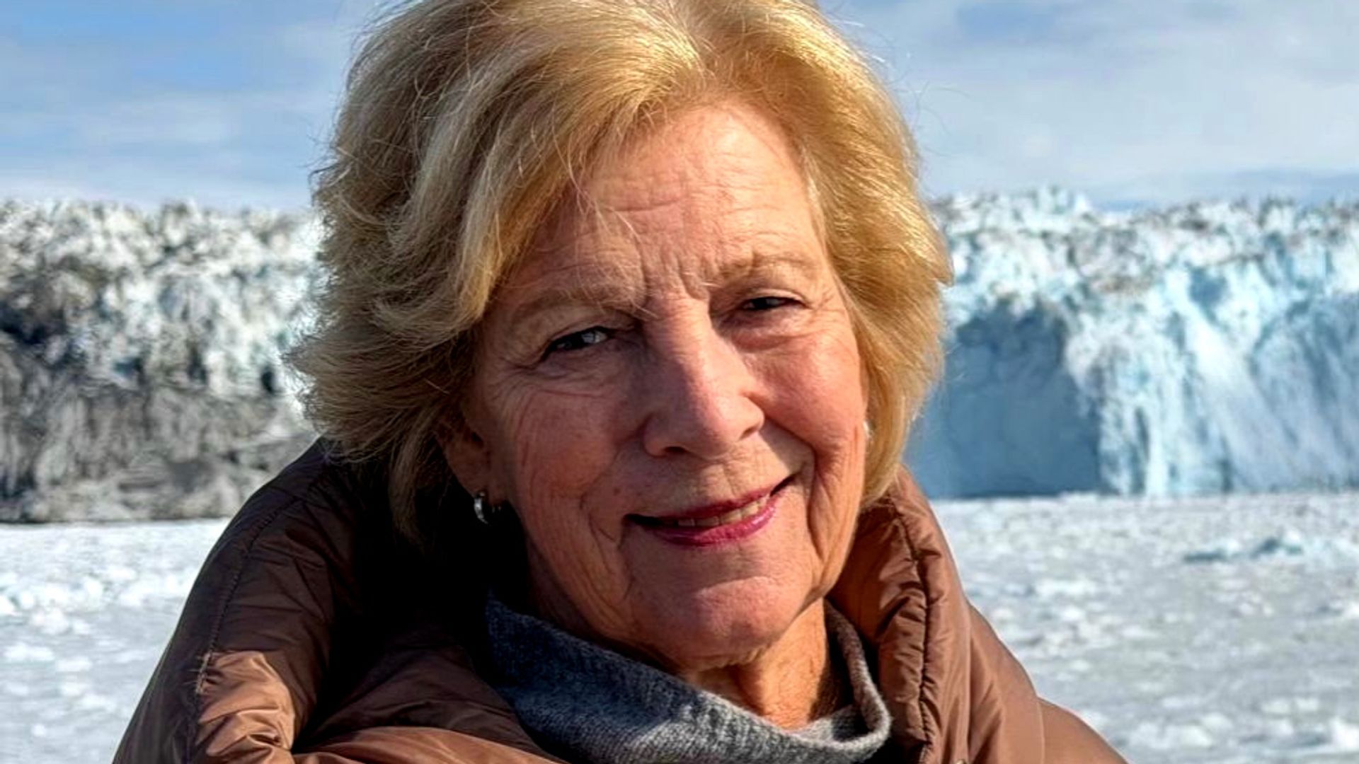 Ana María de Grecia durante su viaje a Groenlandia