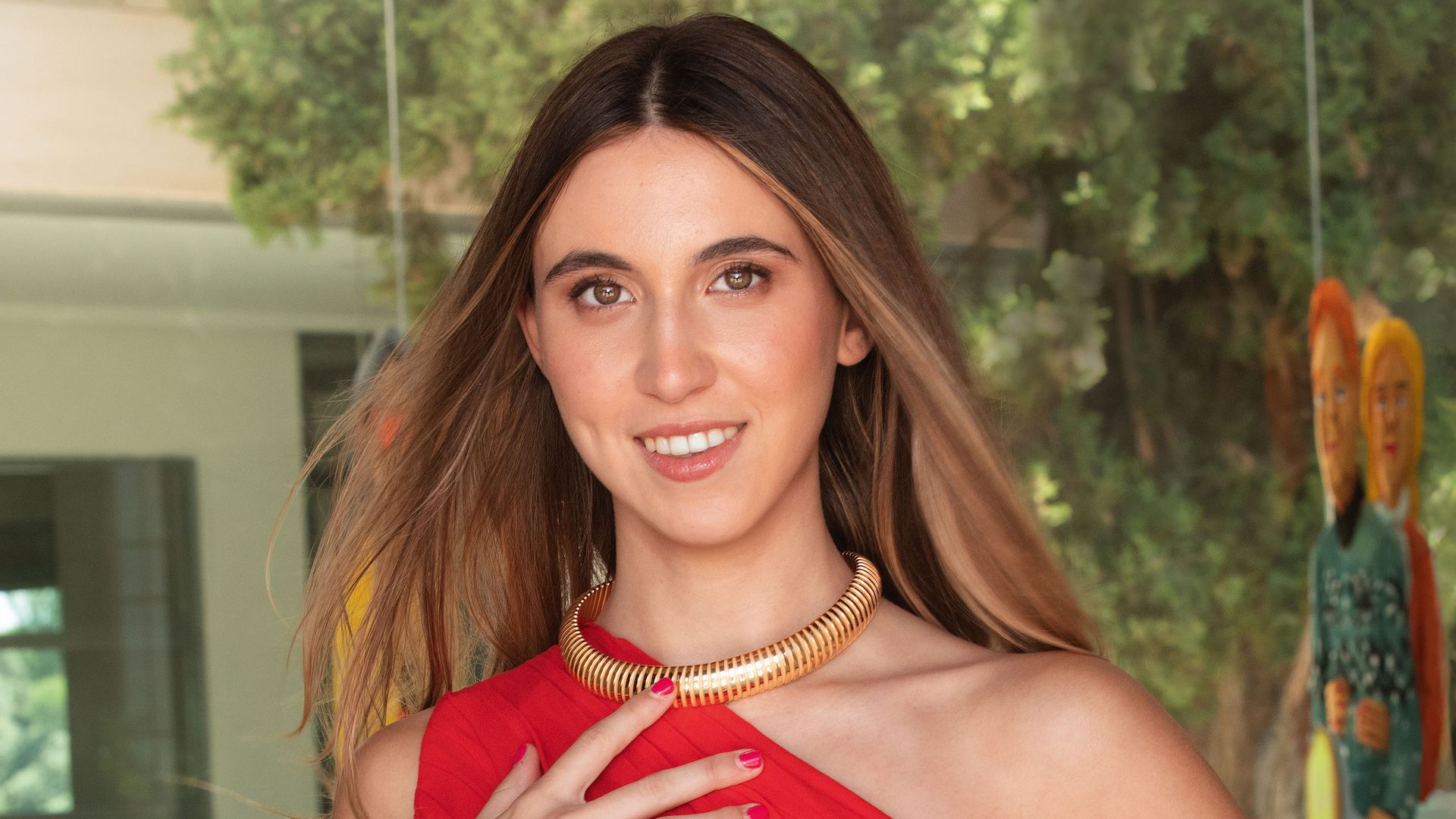 María, hija de Patricia Olmedilla, duquesa de Terranova