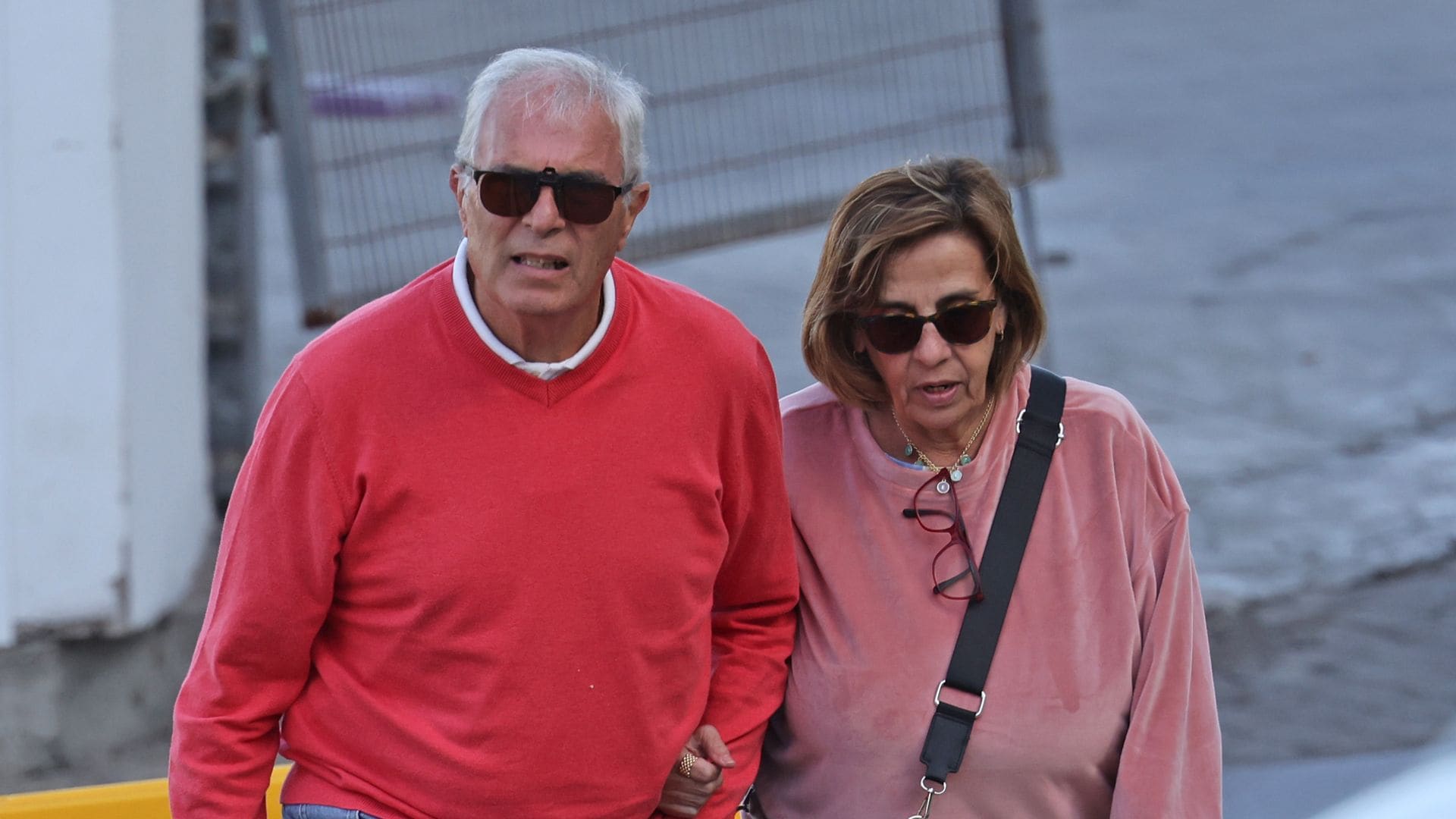 Fernando, la discreta pareja de Merchi que se ha convertido en su mejor apoyo