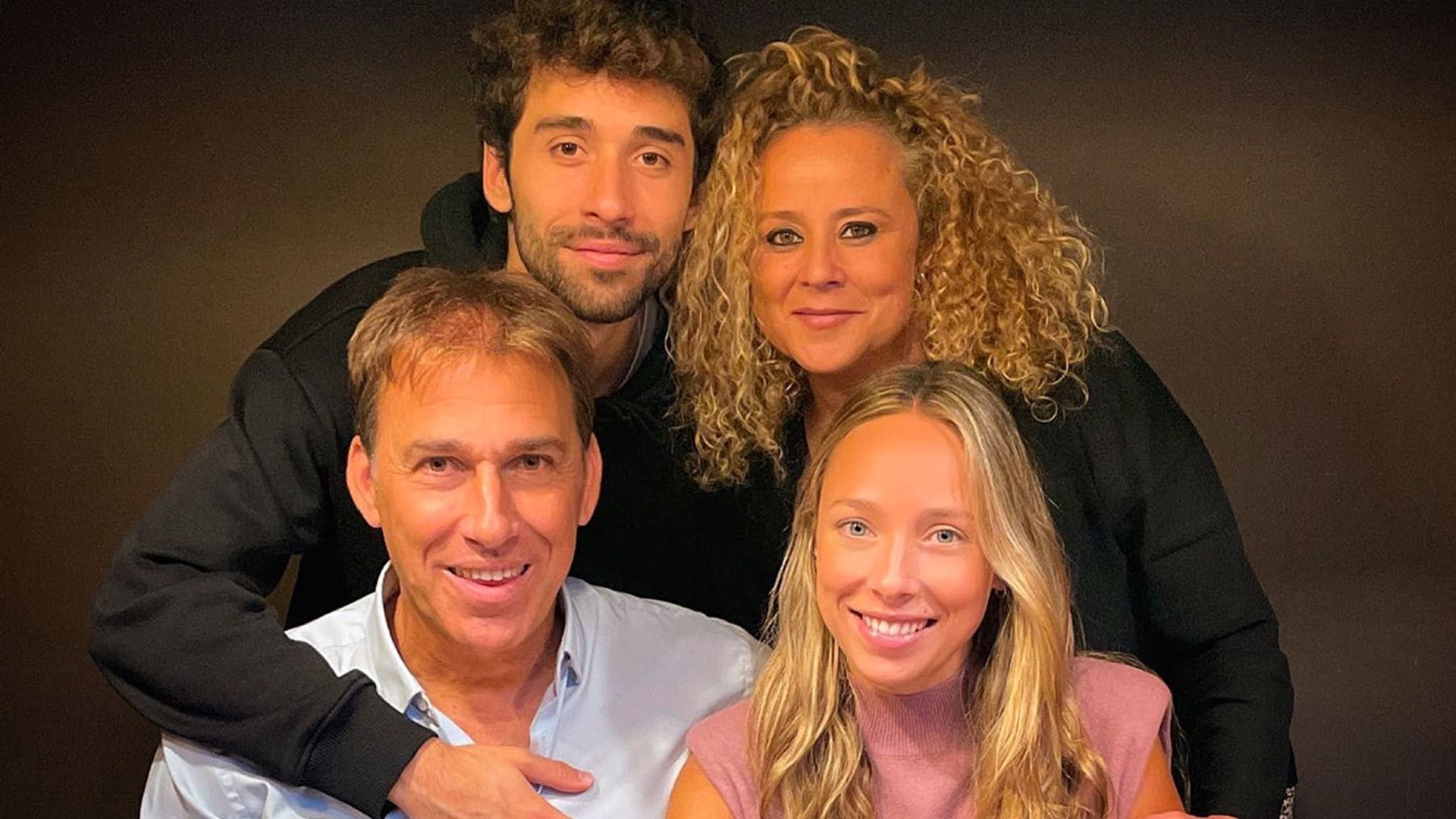 Así es la bonita familia de Rafa Martín Vázquez, el mítico jugador de 'La Quinta del Buitre' del Real Madrid