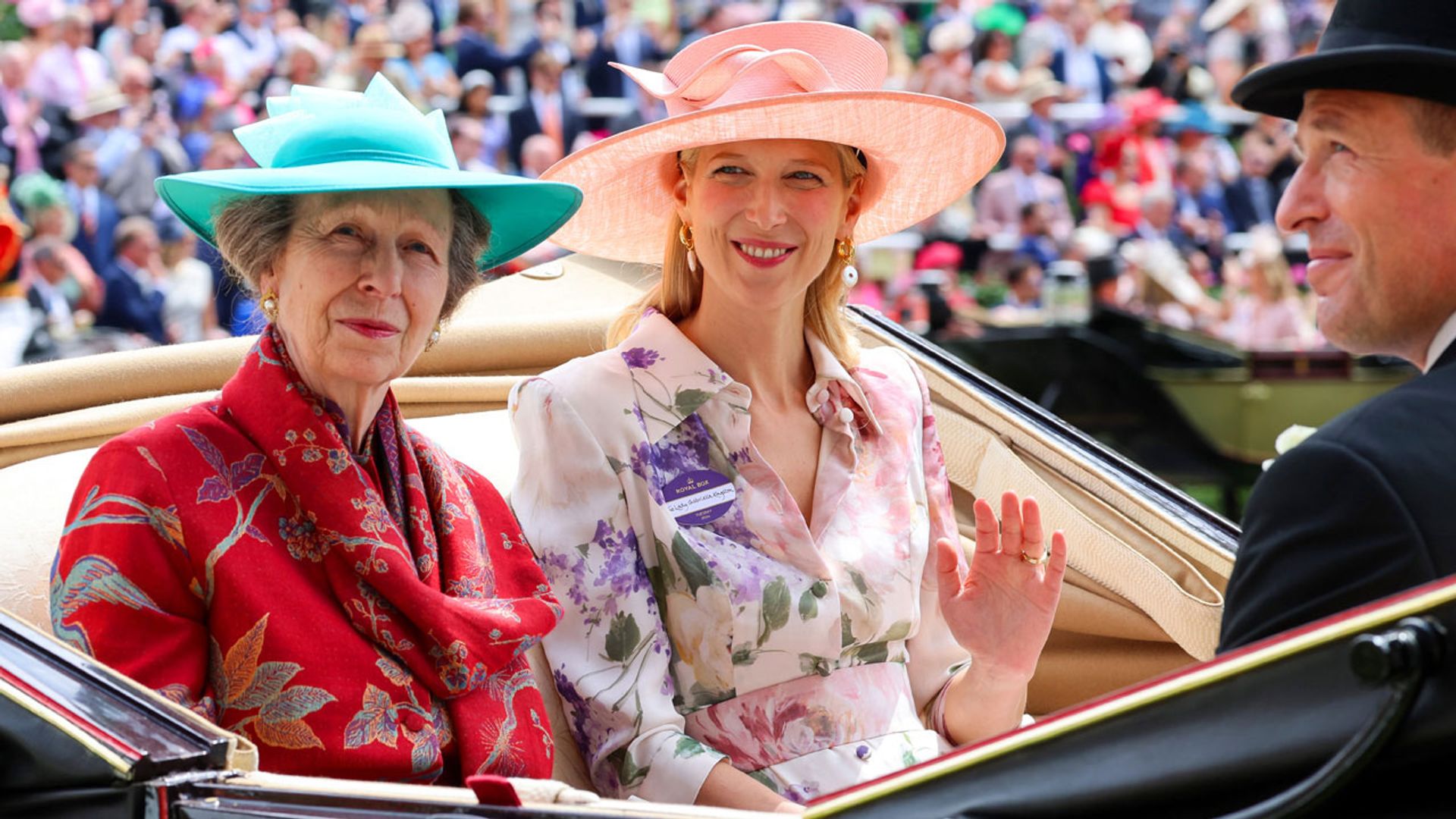 La reaparición pública de Lady Gabriella Windsor casi cuatro meses después de la trágica muerte de su marido