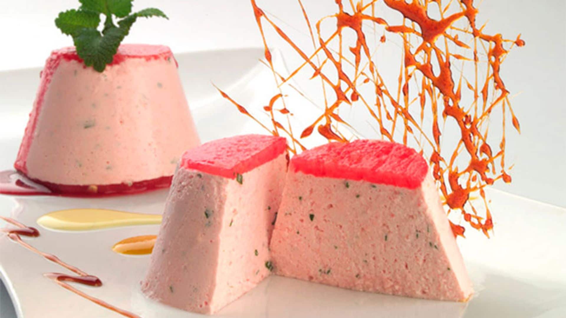 'Bavaroise' de sandía con menta