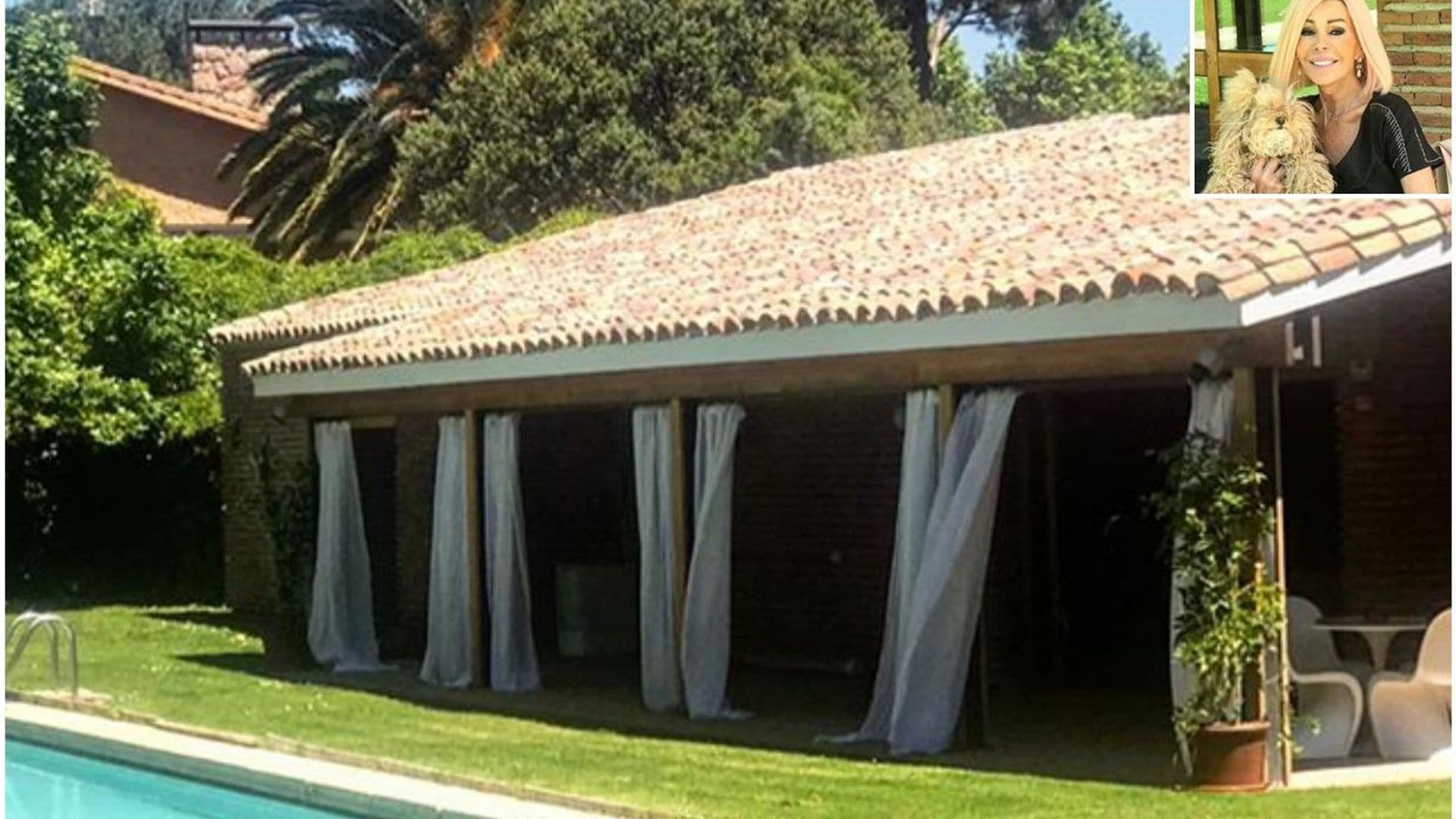 La espectacular nueva casa de Bibiana Fernández a las afueras de Madrid