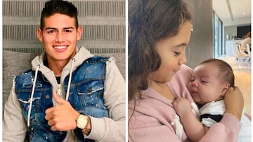 James Rodríguez comparte la foto más tierna de sus hijos | ¡HOLA!