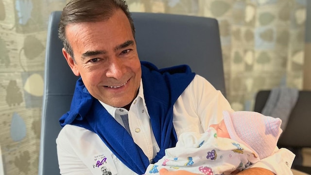 Toño Mauri y su nieto Pablo