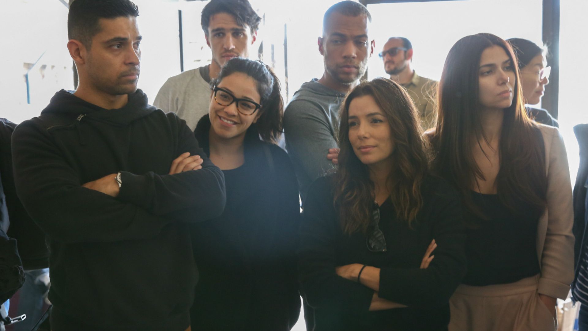 Eva, America, Gina y mas estrellas visitaron a las familias de los refugios migratorios en Tijuana, México