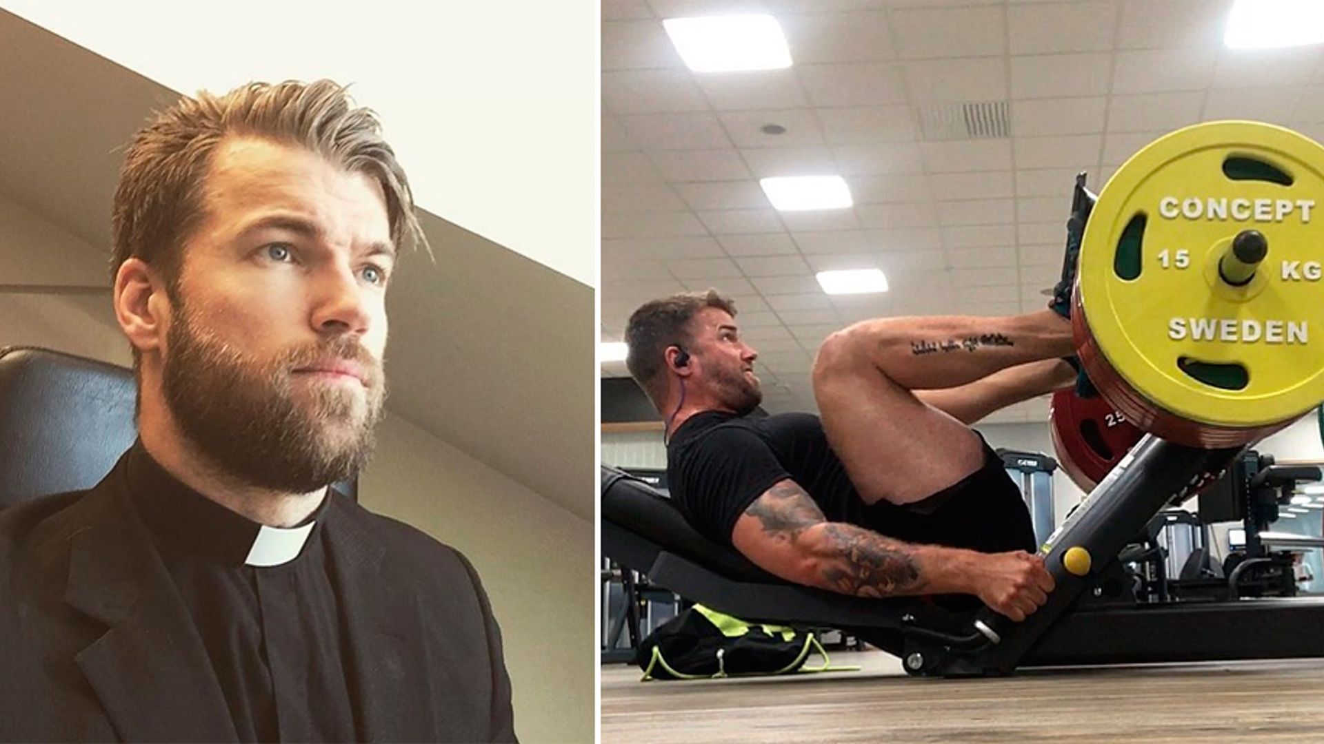 Oskar Arngården el cura que cautiva por su pasión al CrossFit