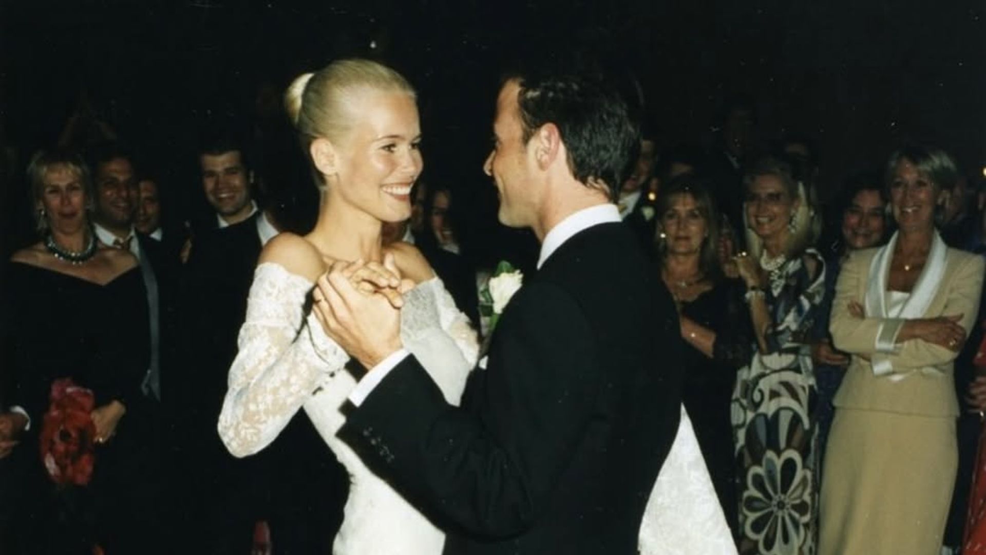 Claudia Schiffer y Matthew Vaughn