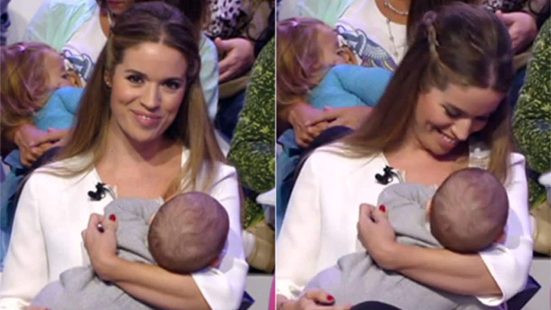 El tierno regreso de Cristina Lasvignes a la televisión