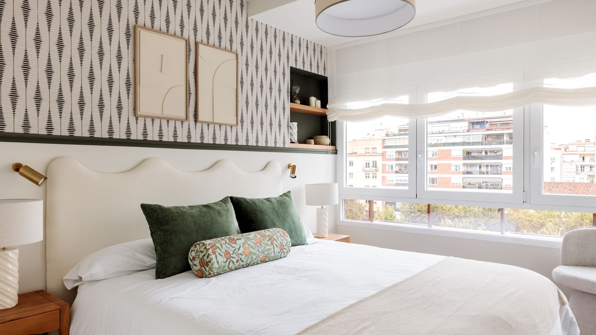 Dormitorio diseñado por Upendi Studio 
