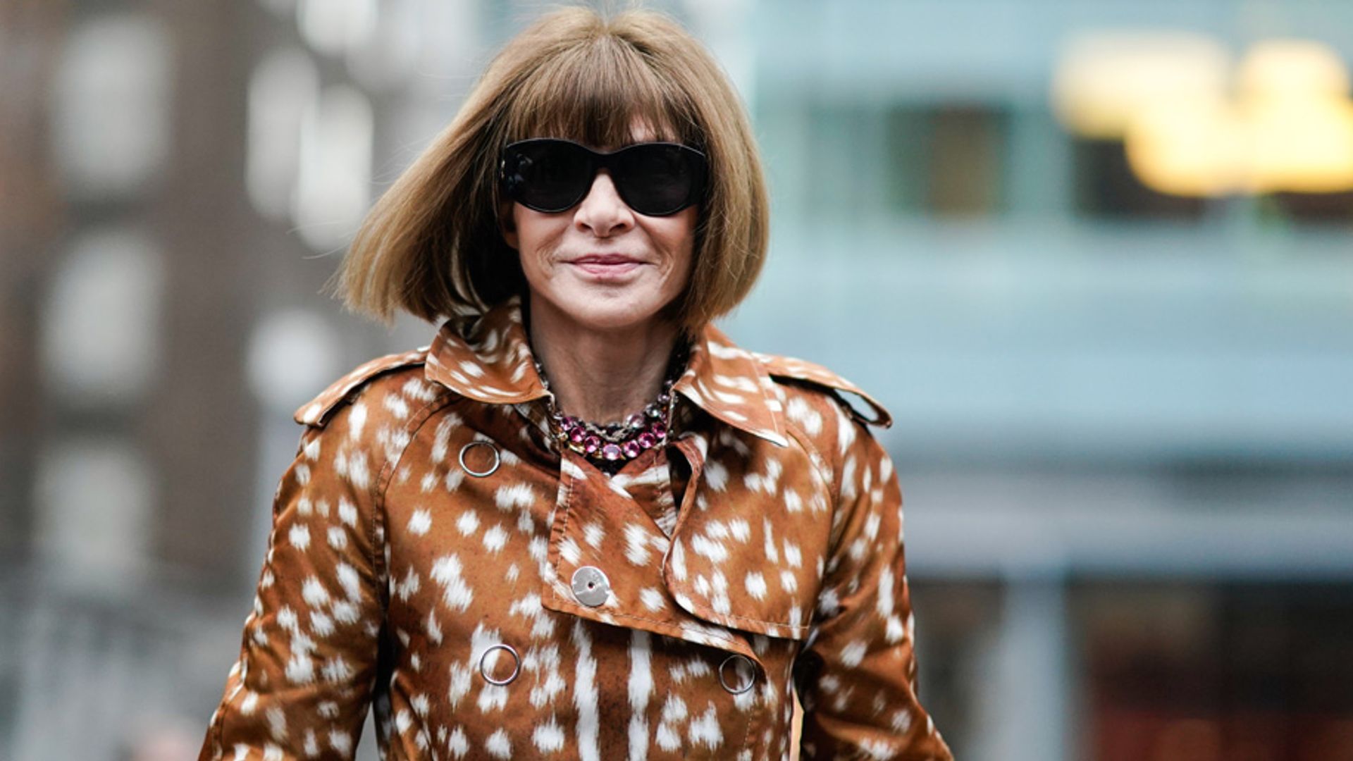 Esta es la razón por la que Anna Wintour siempre usa gafas oscuras