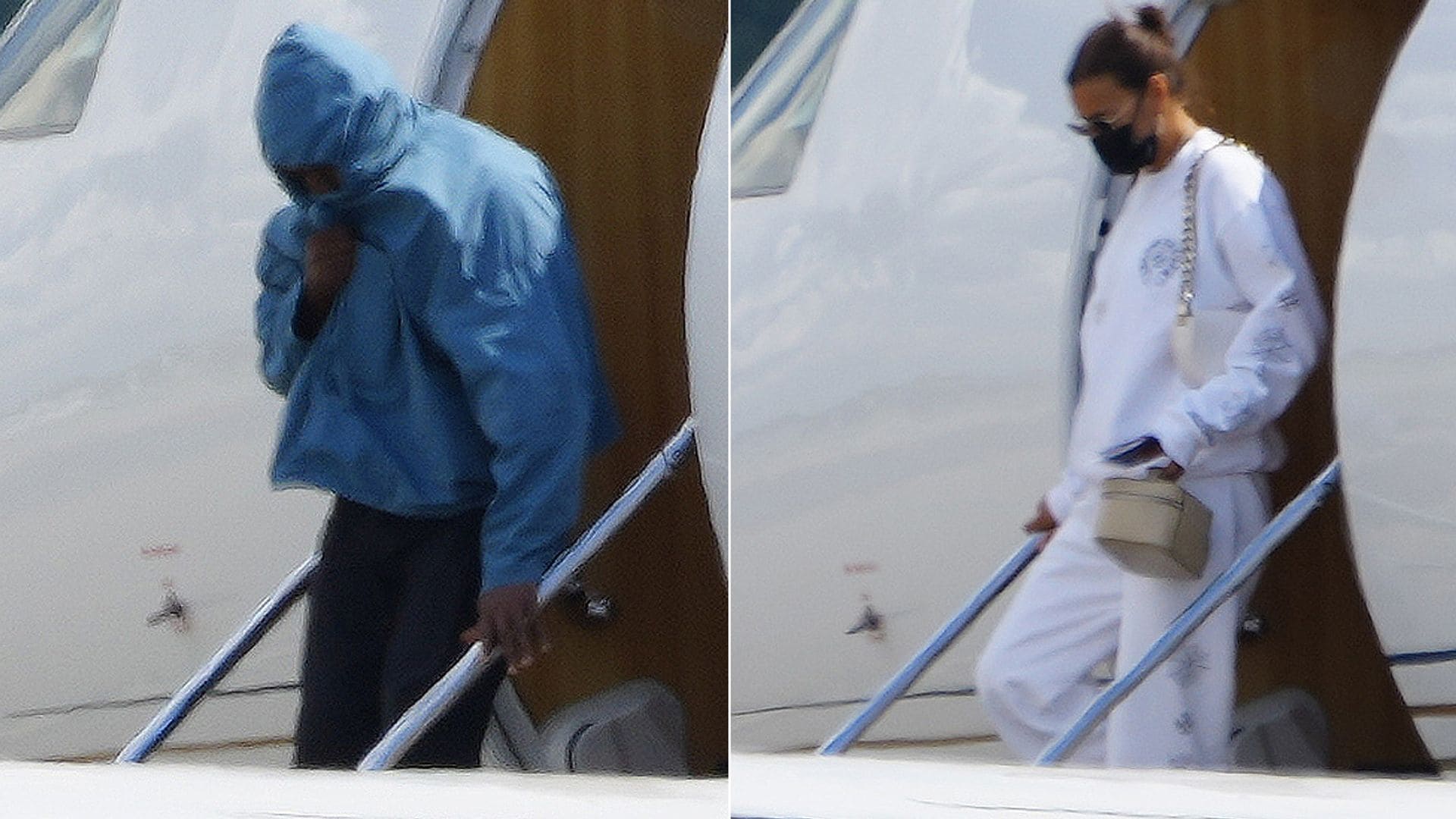 Kanye West e Irina Shayk vuelven juntos a casa y Kim Kardashian reacciona a la noticia