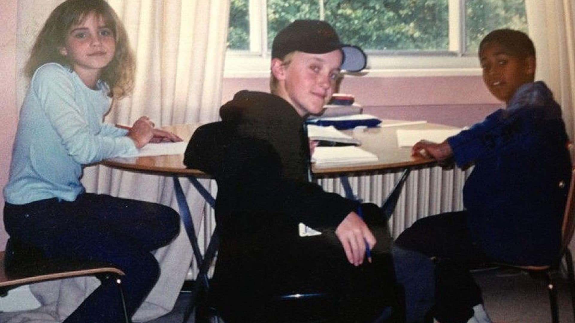 ¡Qué jóvenes! El recuerdo de 'Harry Potter' que ha rescatado Tom Felton