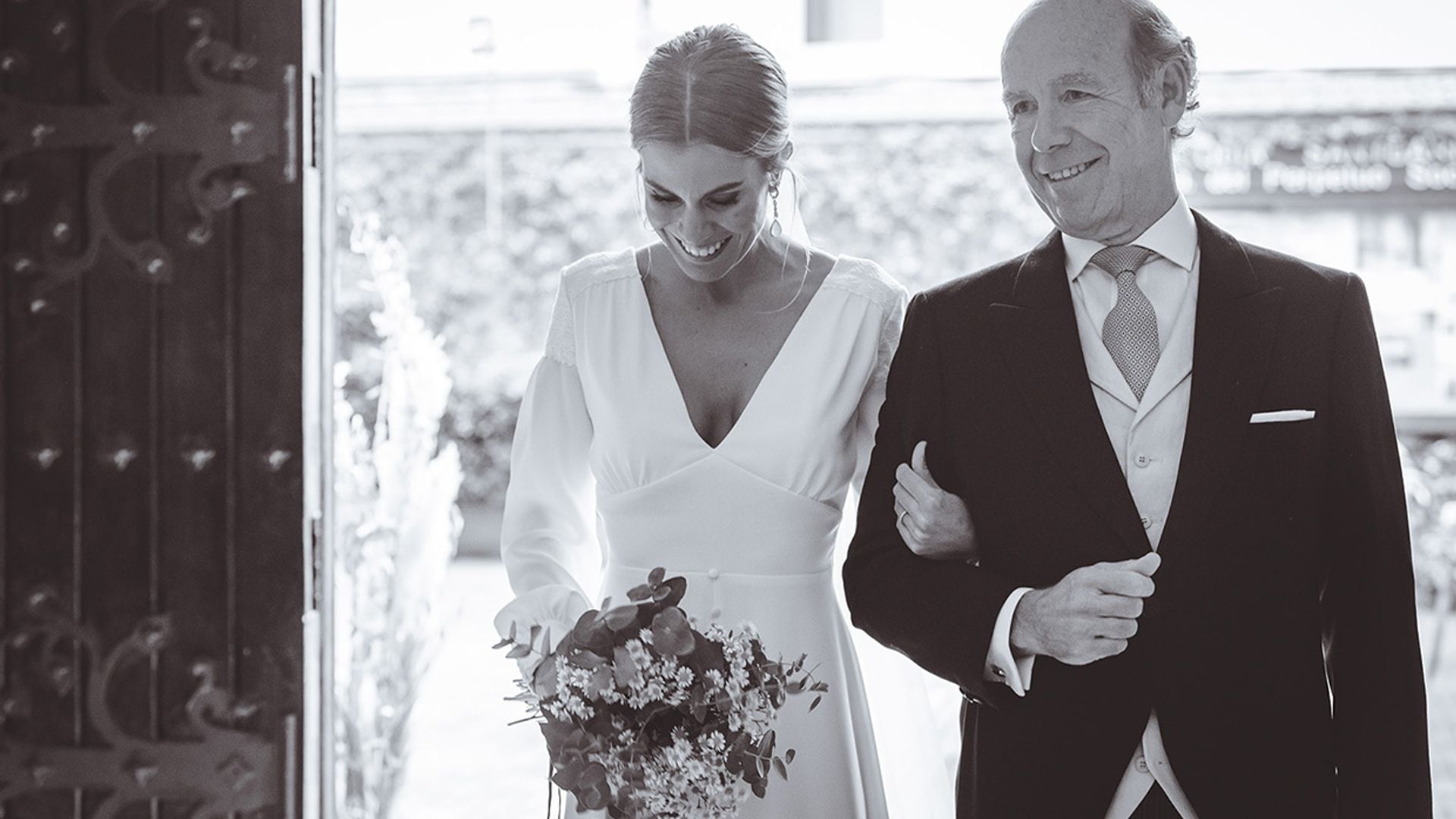 Un vestido sencillo para la boda de Marta en Madrid