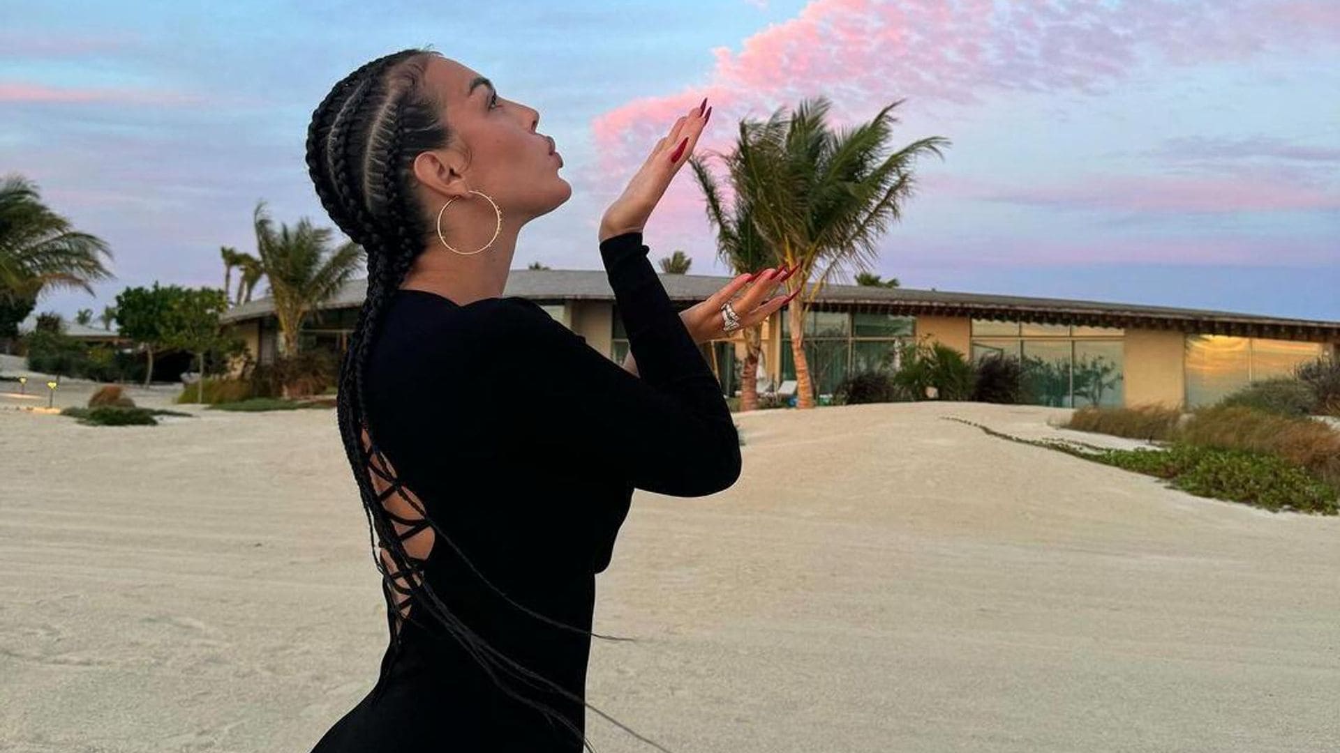 Georgina Rodríguez disfruta de Abu Dabi luciendo espectacular