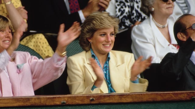 View of Diana, Princess of Wales 