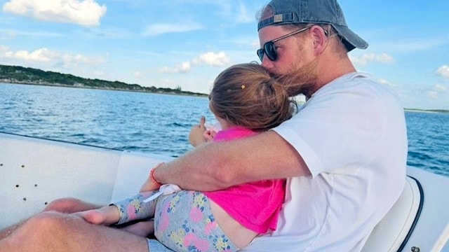 El príncipe Harry y su hija