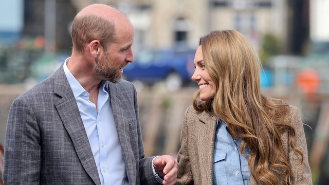El príncipe William y la princesa Kate han celebrado su aniversario de bodas número 14 con una visita a la isla de Mull.