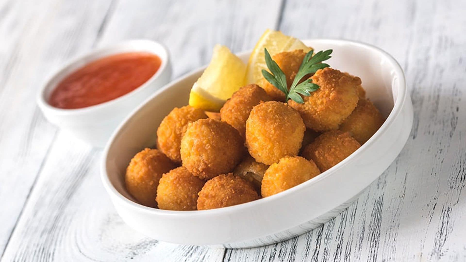 Croquetas de langostinos