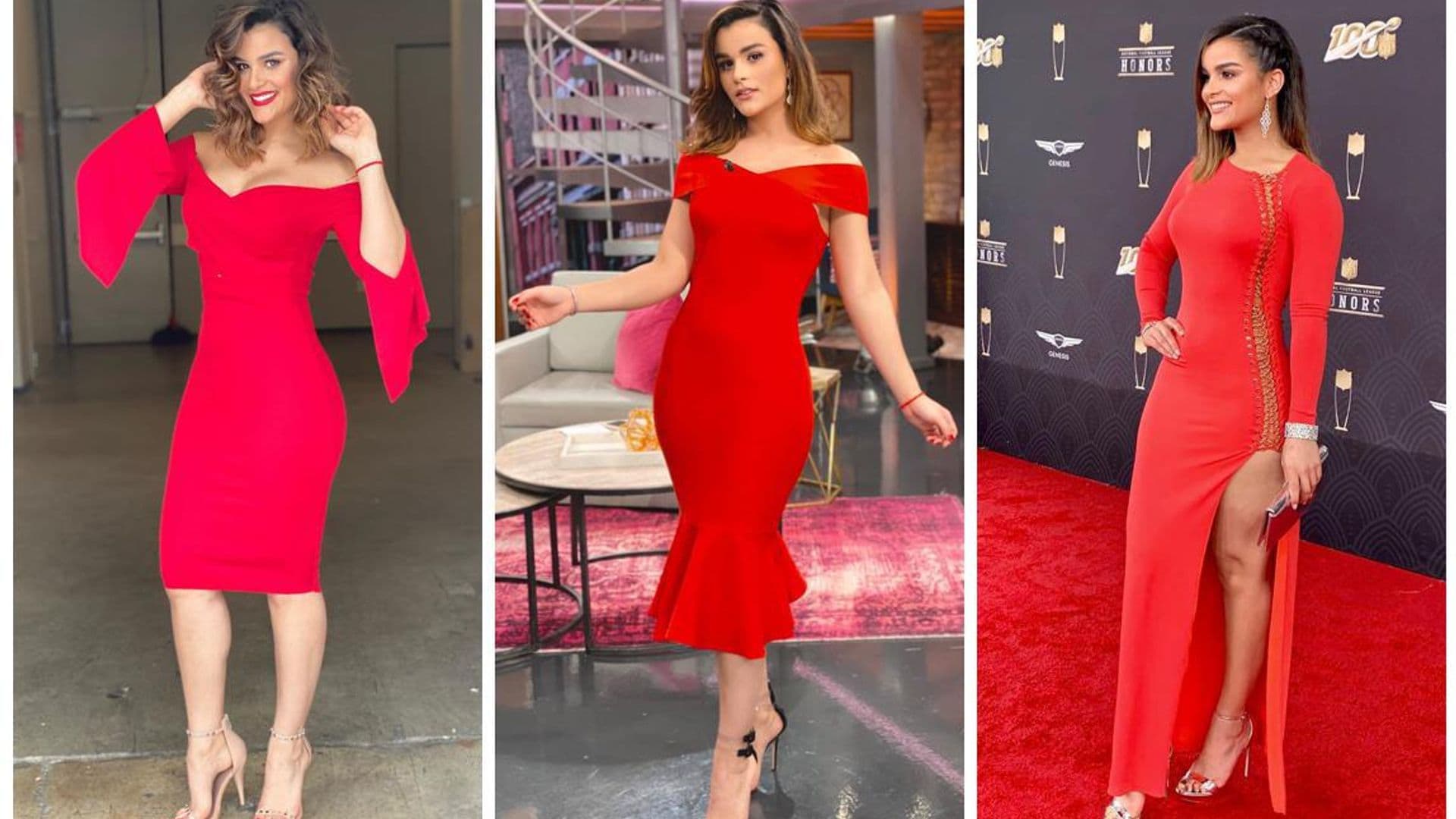 Lady in red! Clarissa Molina demuestra su amor por el color más ‘hot’