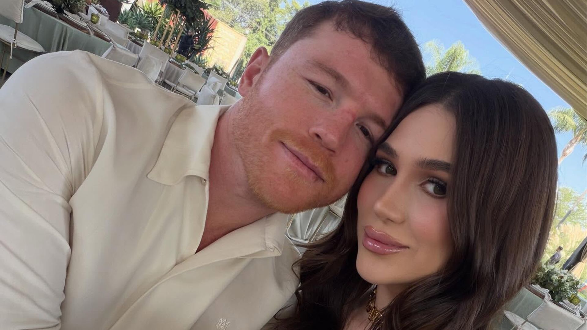 Saúl 'Canelo' Álvarez y su esposa Fernanda Gómez tuvieron un inmejorable 2025.