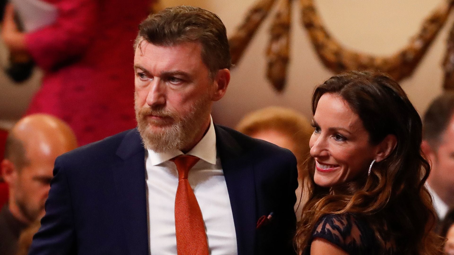Telma Ortiz Y Robert Gavin Bonnar en los Premios Princesa de Asturias el 18 de octubre de 2019 en Ovied