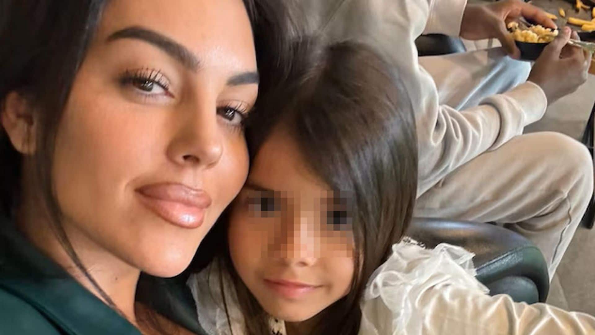 Georgina Rodríguez acepta el reto de su hija, de 8 años, y el resultado es maravilloso