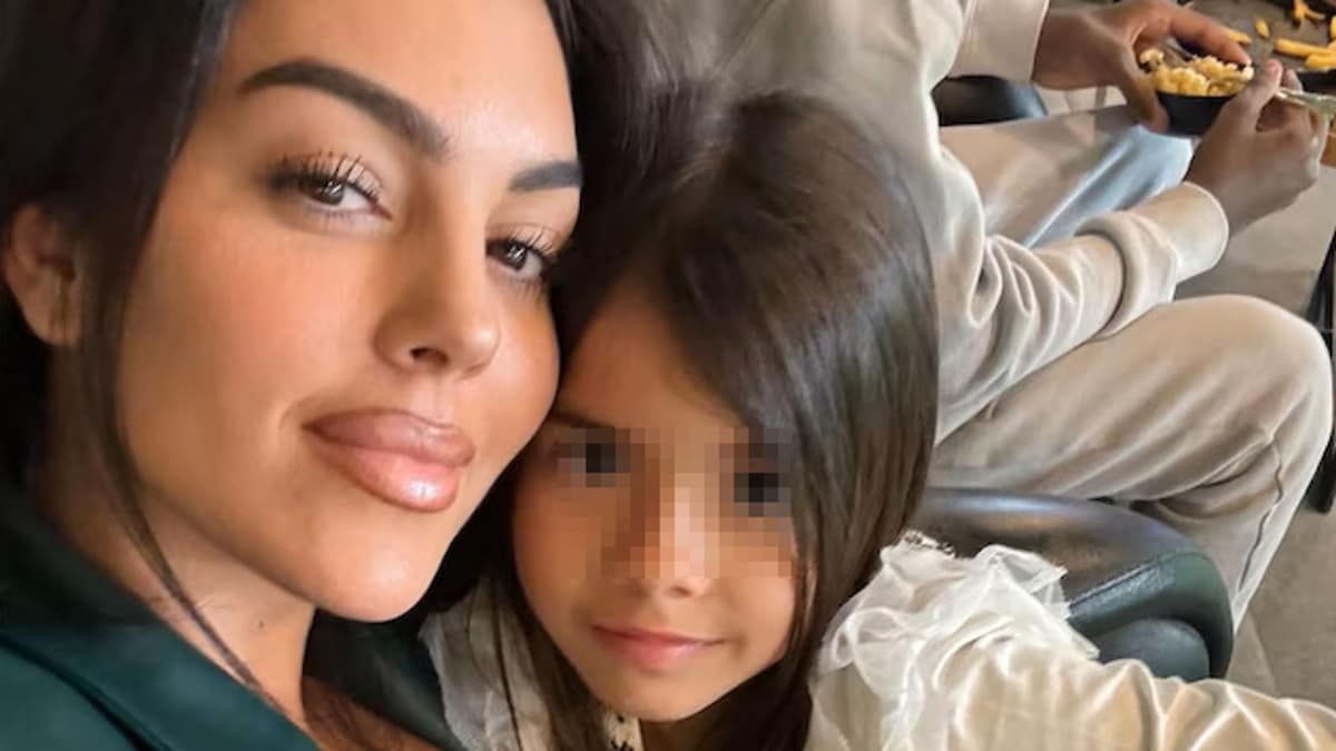 Georgina Rodríguez acepta el reto de su hija, de 8 años, y el resultado es maravilloso