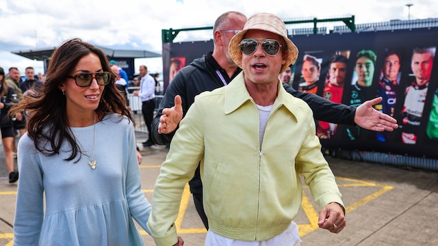 Brad Pitt, Inés de Ramón