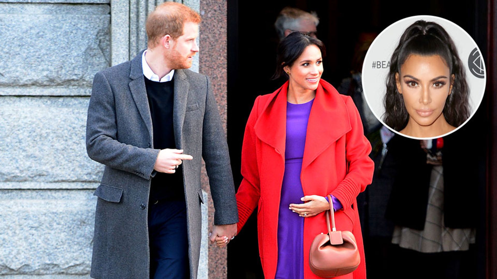 ¿Meghan Markle inspira su look premamá en Kim Kardashian?
