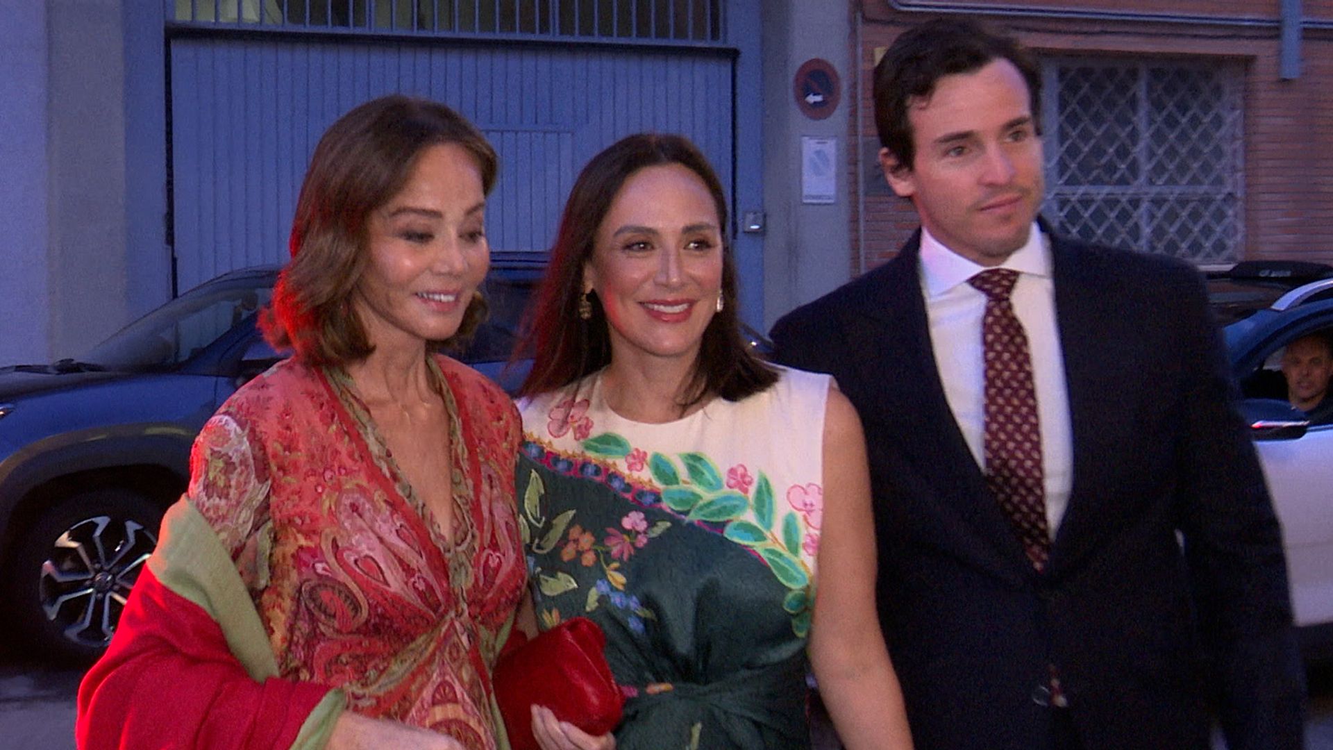 Isabel Preysler, Tamara Falcó e Íñigo Onieva