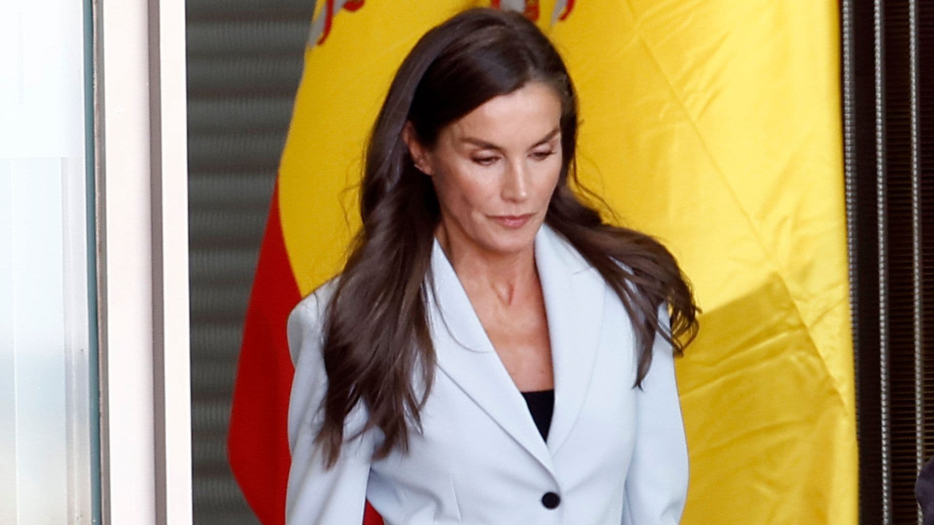 Los reyes Felipe y Letizia en su despedida antes del viaje de Estado a Egipto