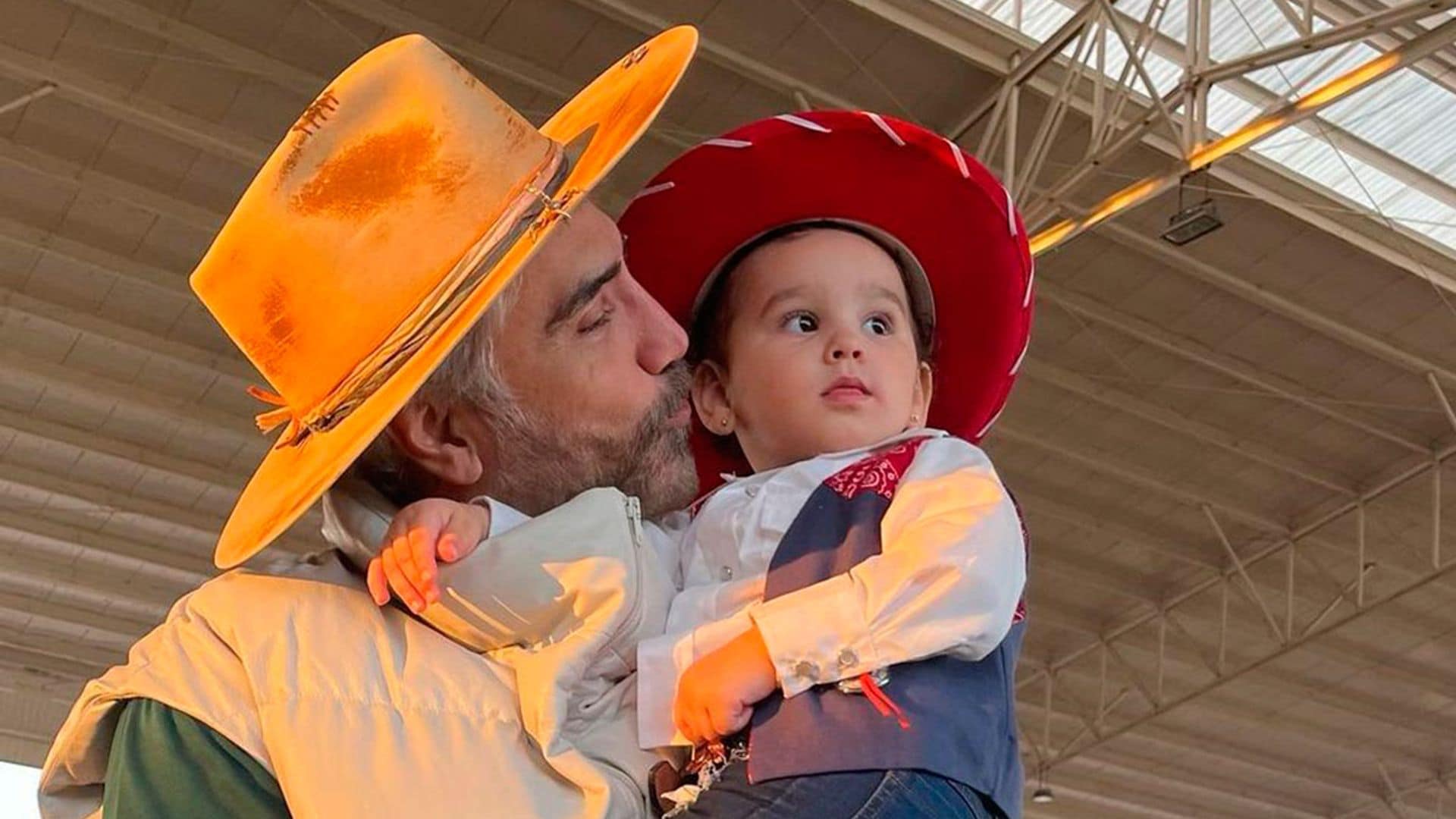 El esperado reencuentro de Alejandro Fernández y su nieta Cayetana en Guadalajara