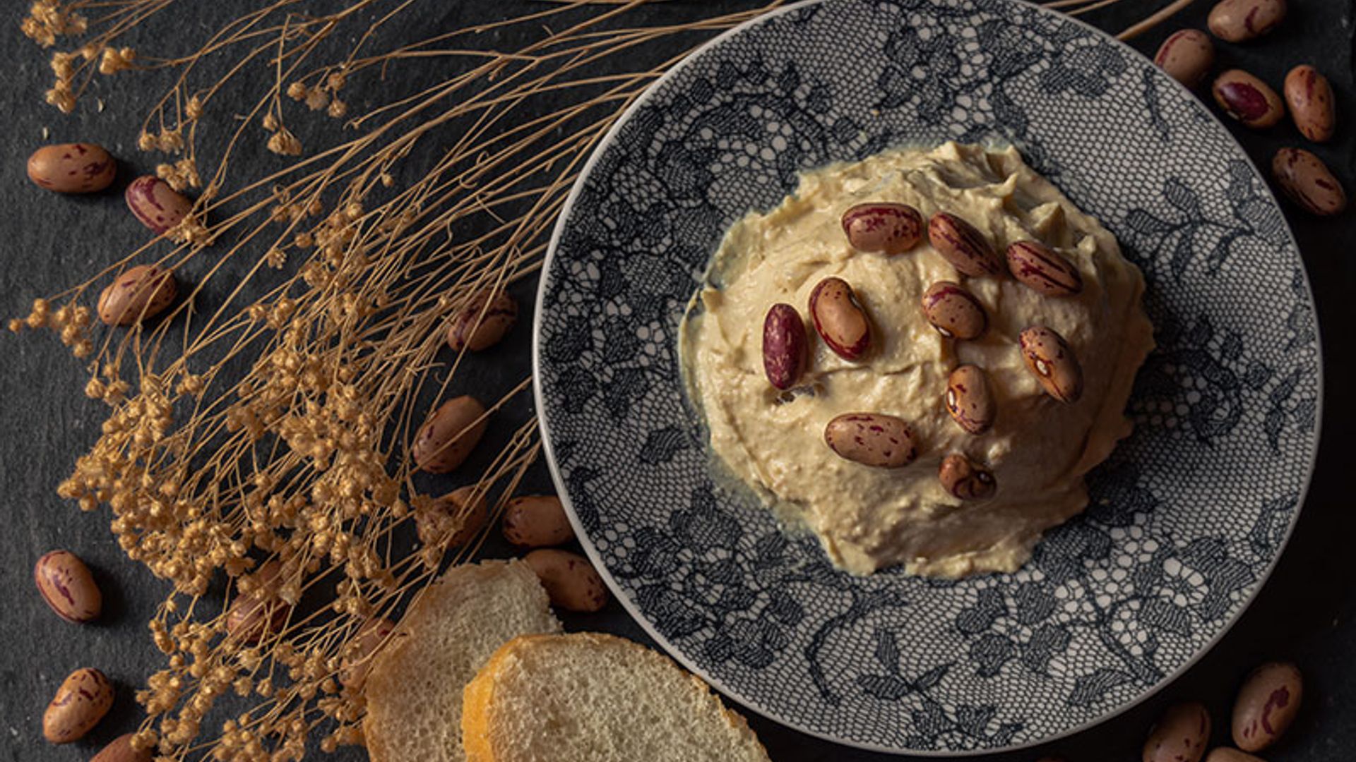 Hummus de alubias pintas