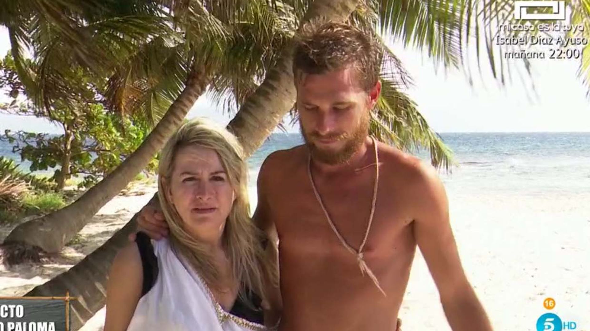 Tom Brusse llora al reencontrarse con la madre de Melyssa Pinto en 'Supervivientes'