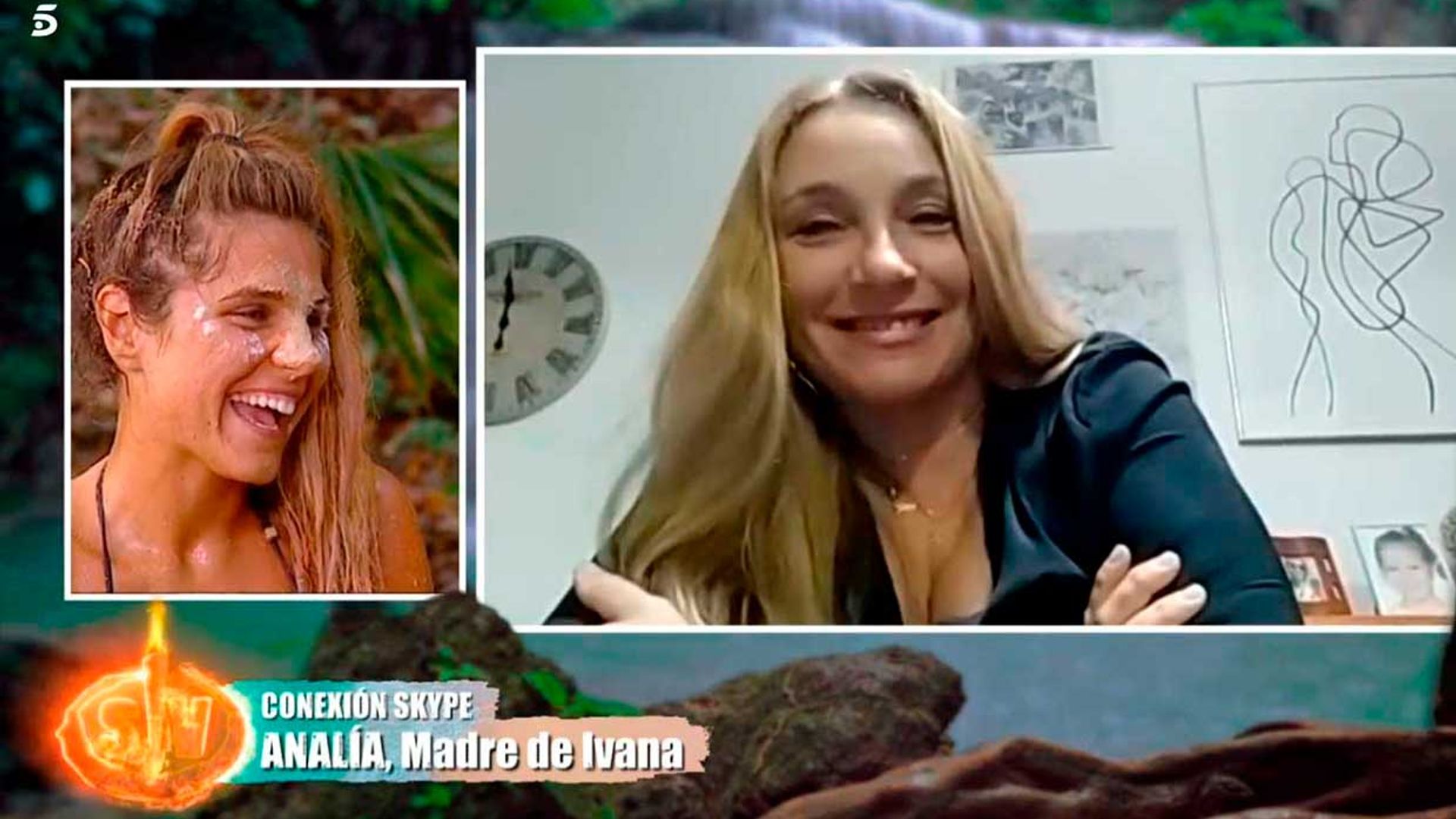 Ivana Icardi bromea con su madre sobre Hugo: 'Os voy a llevar al geriátrico juntos'