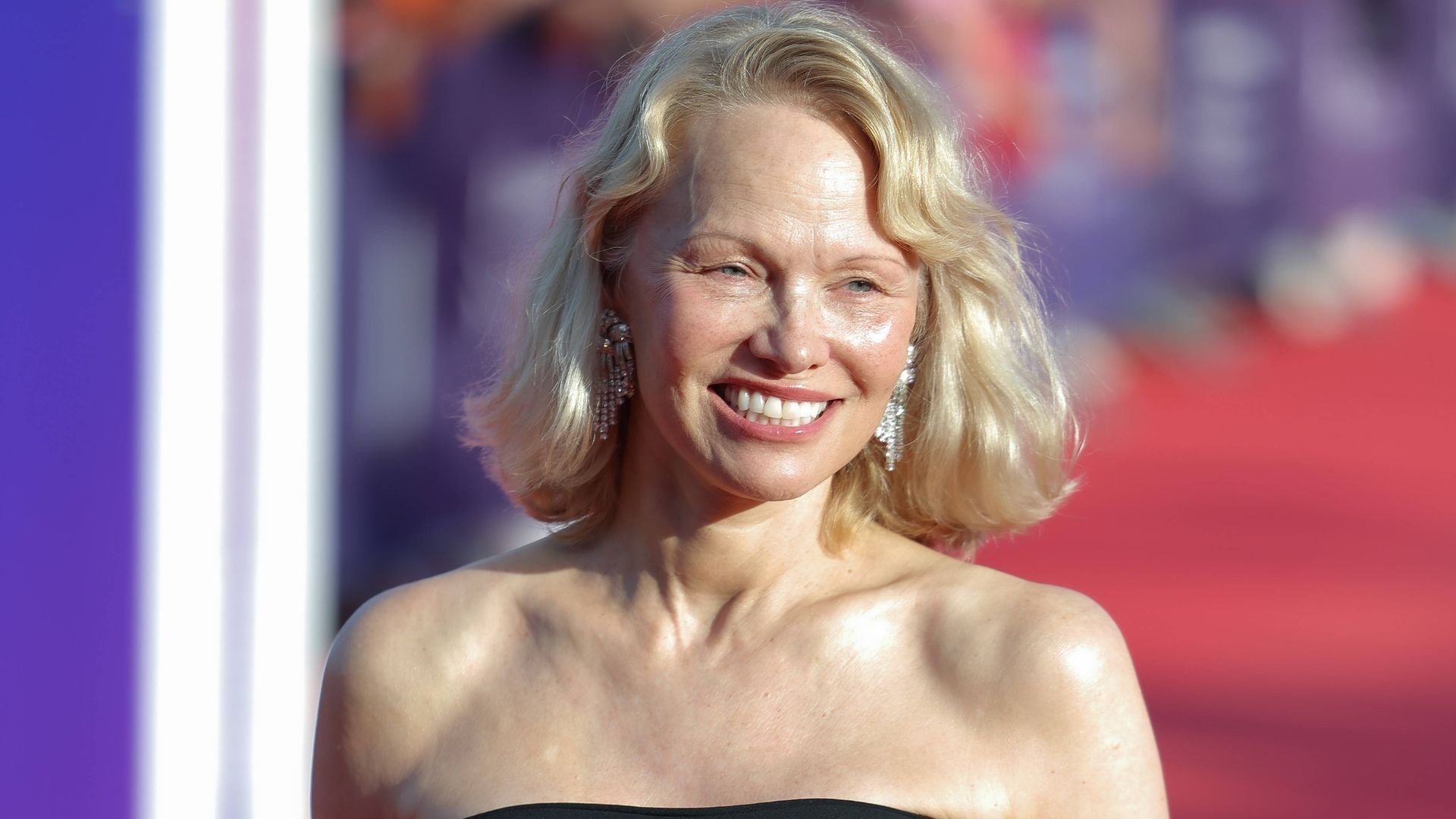 Pamela Anderson en el Deauville Amerincan Film Festival en septiembre