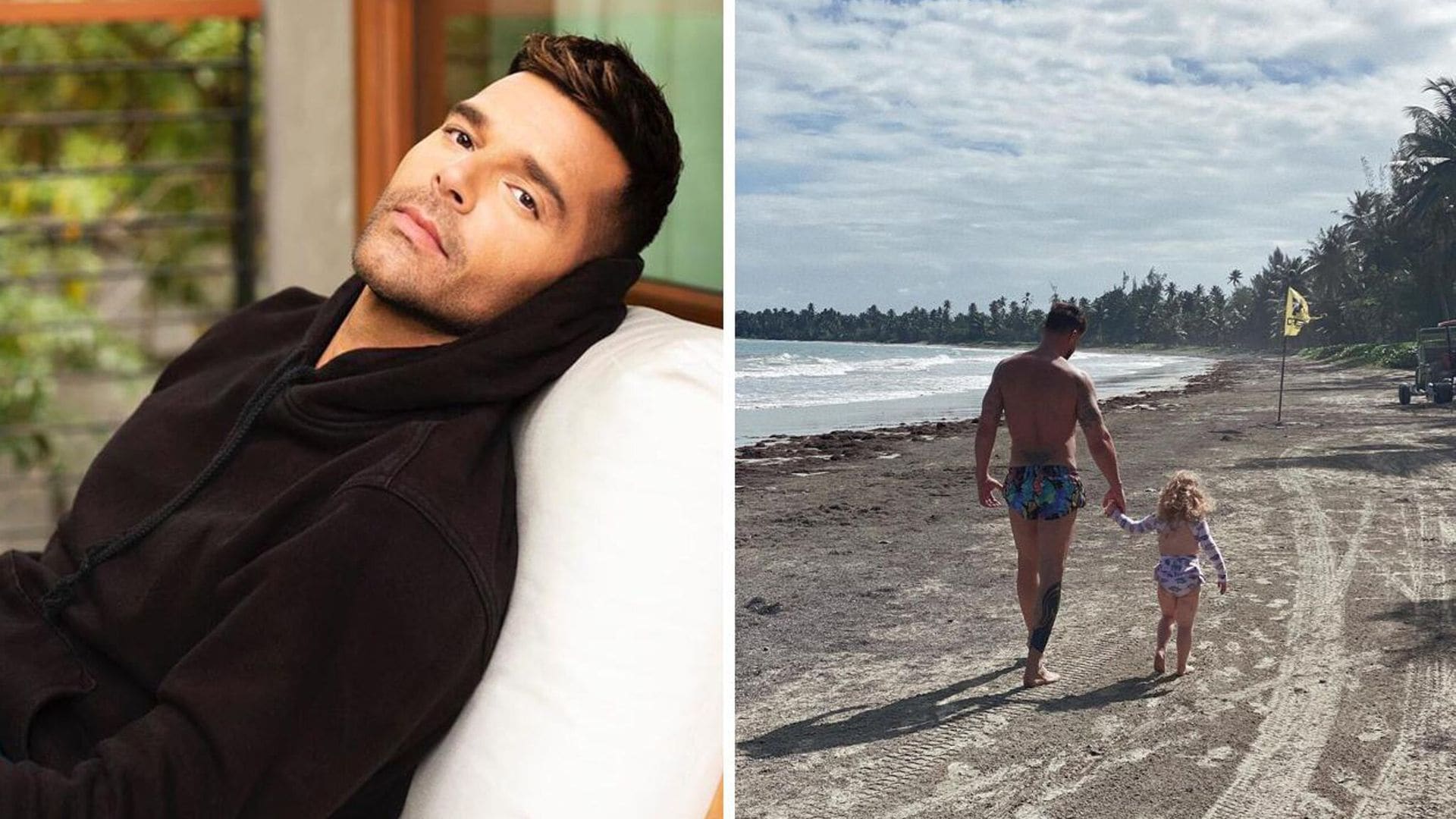 ¡Doble festejo! Ricky Martin cumple 50 años y su hija Lucía celebra su tercer cumpleaños