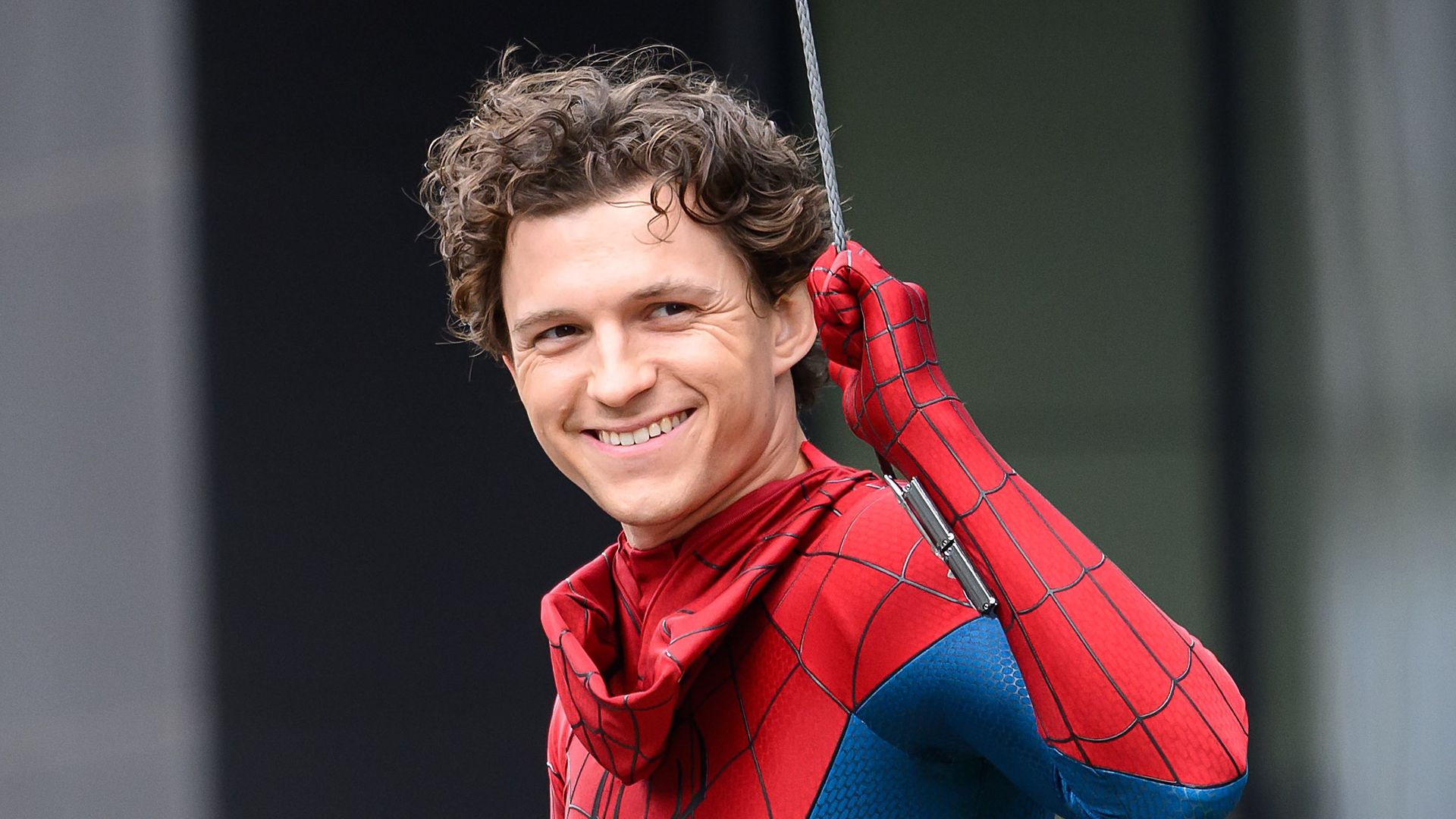 Tom Holland, en el set de 'Spider-Man: Brand New Day'