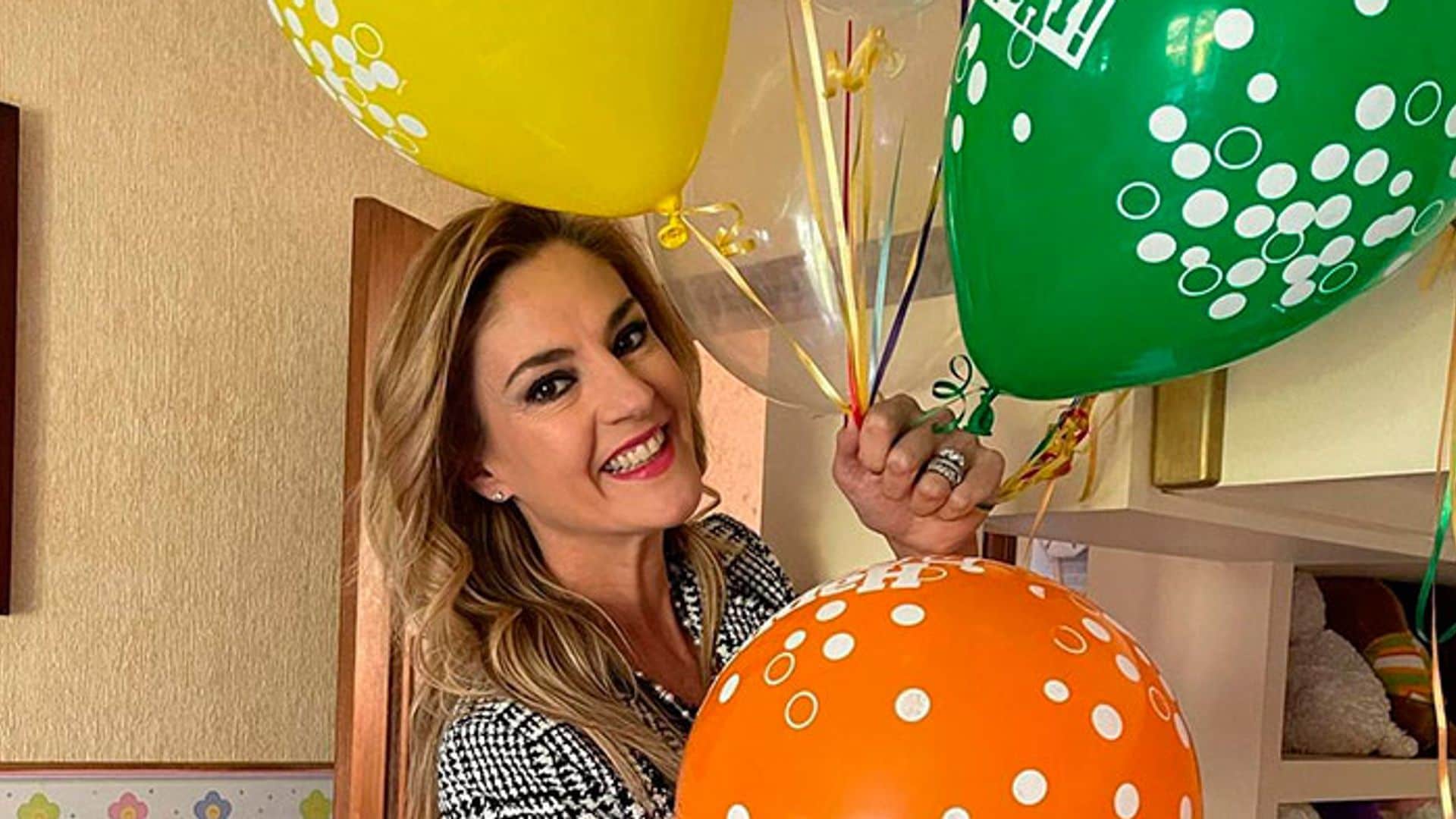 Chantal Andere celebra los 11 años de su hijo Sebastián.
