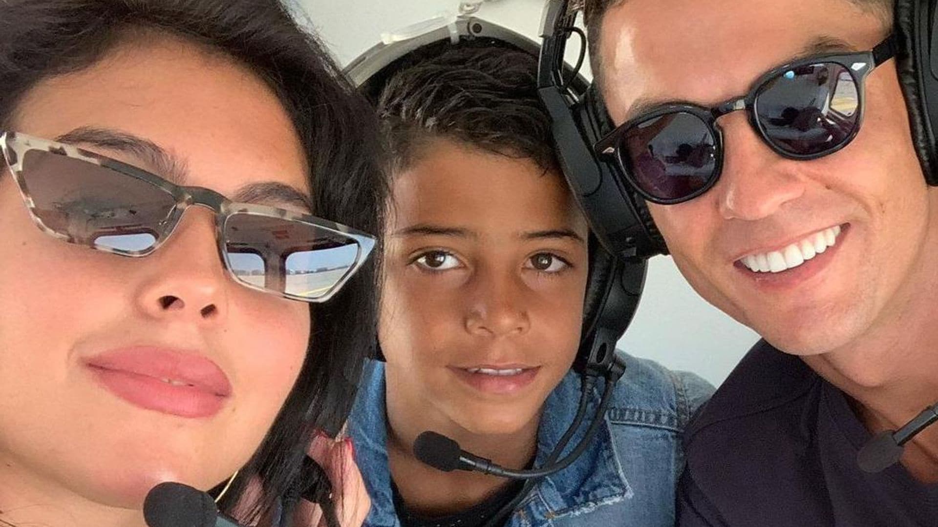 Georgina Rodríguez felicita al hijo que Cristiano Ronaldo, quien ya es casi un adolescente
