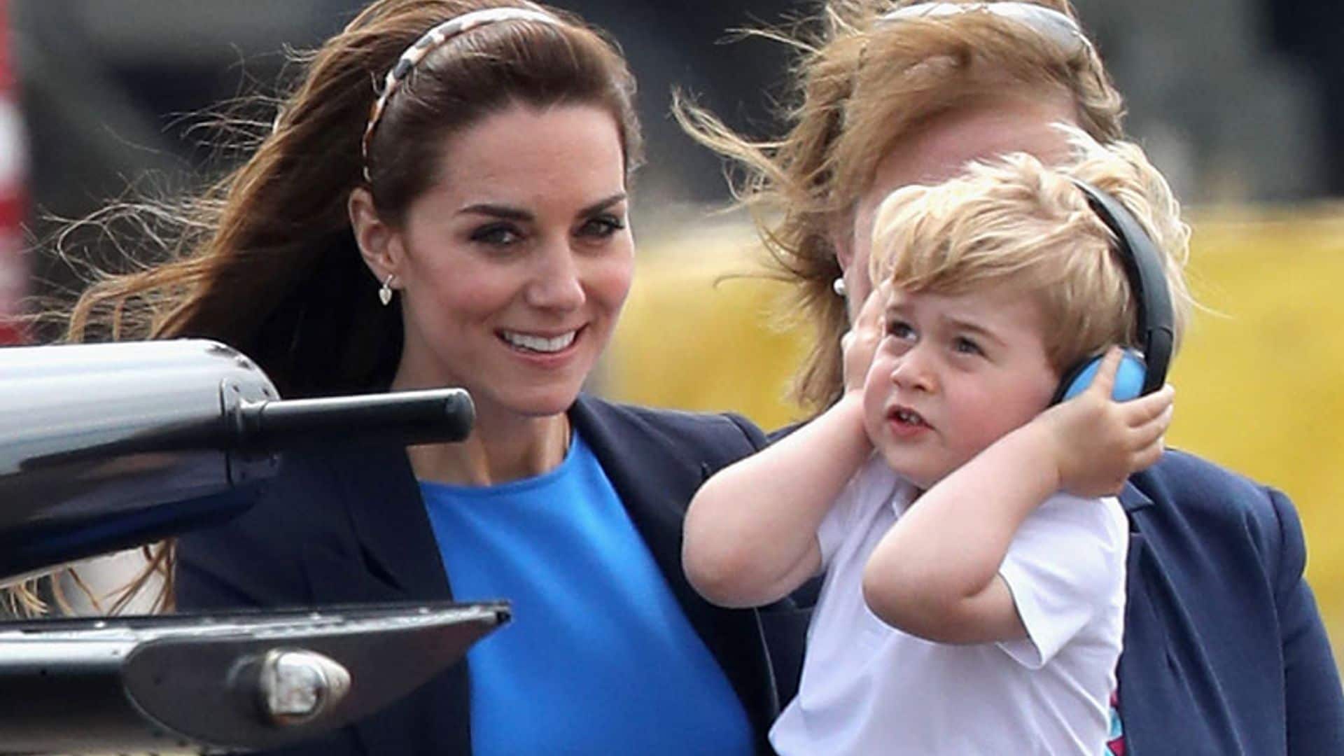 En vídeo: ¡El más adorable todavía! El día en el que George de Cambridge cumplió un sueño