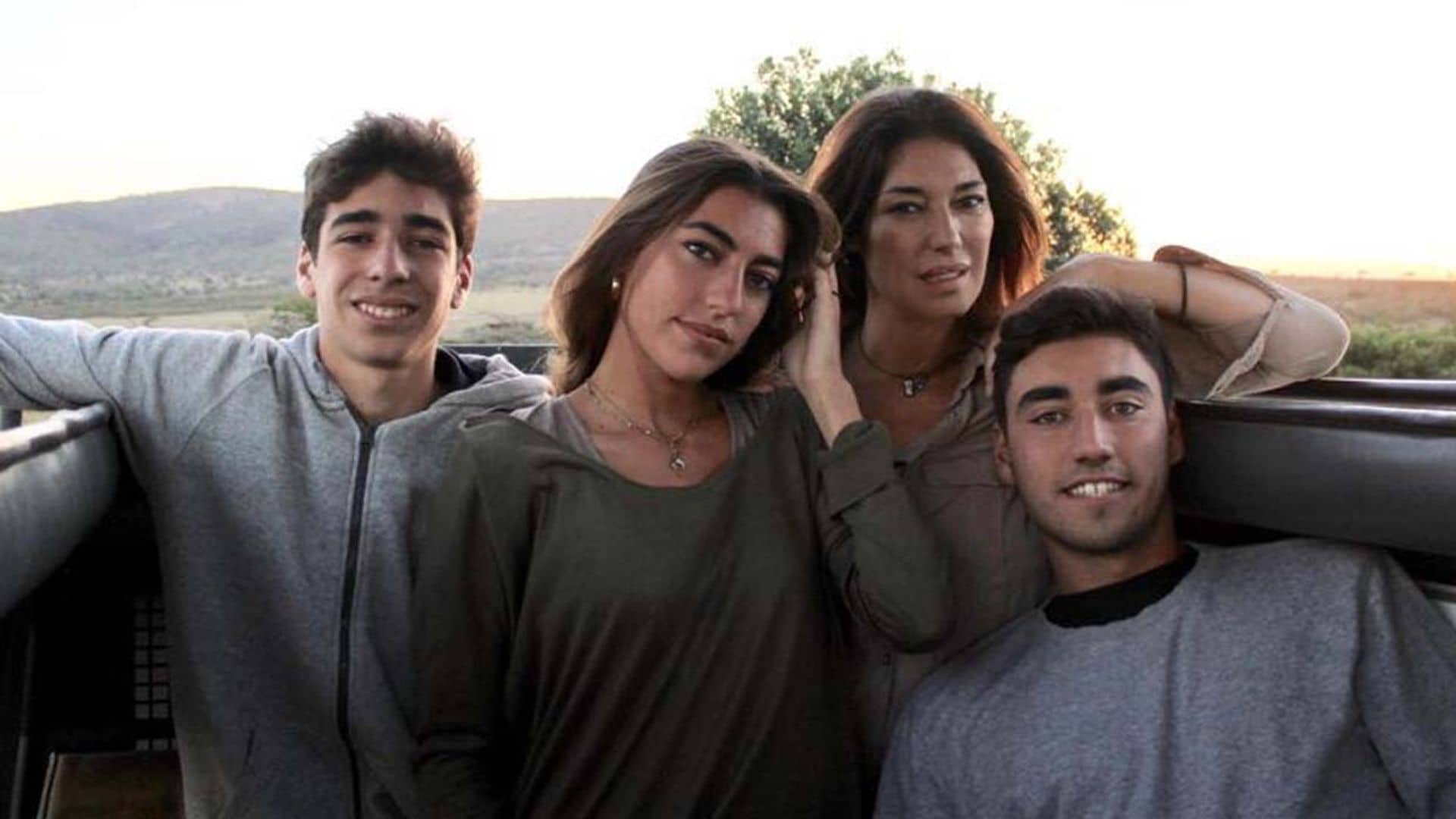 Claudia, 'Miki' y Nicolás: conoce a los hijos de Raquel Revuelta, su principal motivo de orgullo
